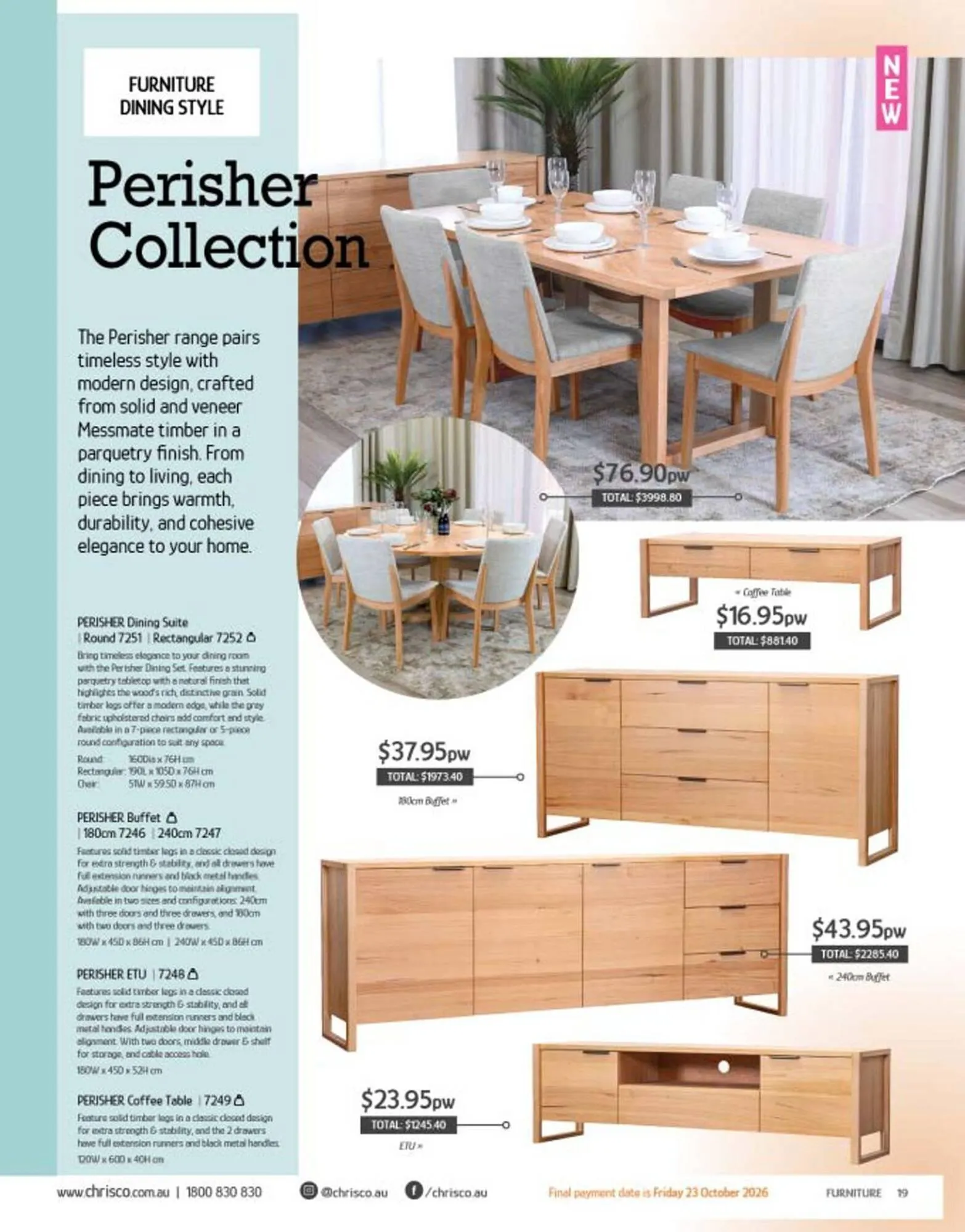 Chrisco Hampers catalogue - Catalogue valid from 19 September to 31 December 2026 - page 19