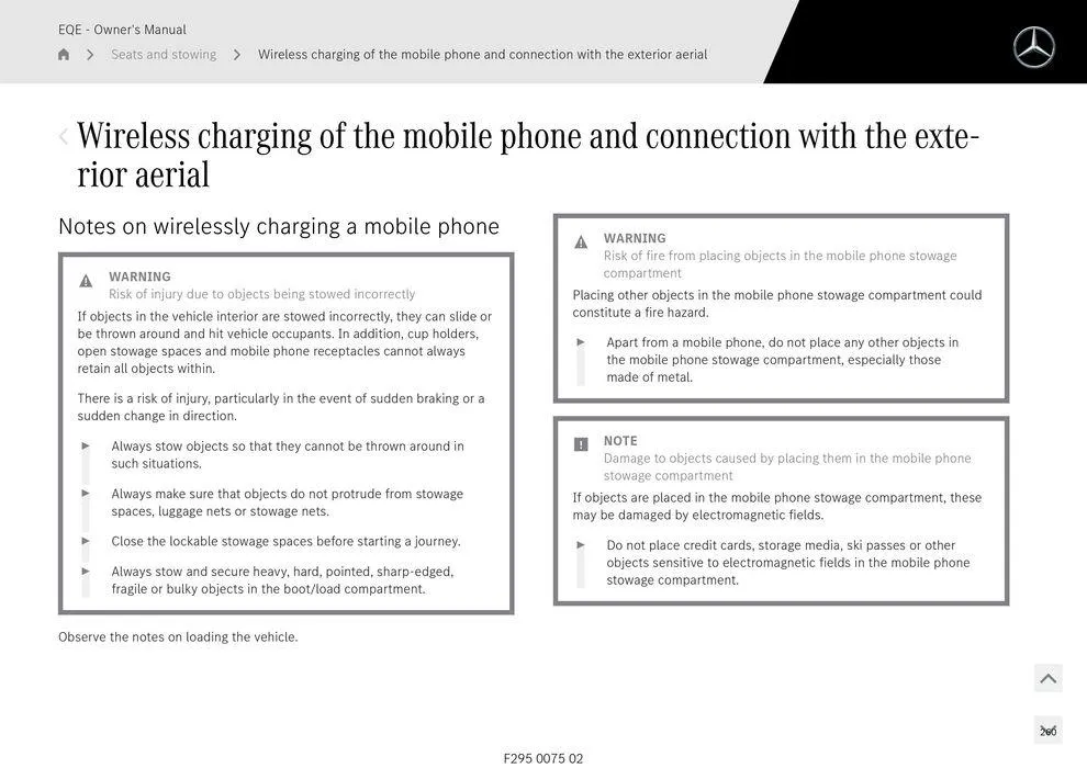 EQE Sedan - Catalogue valid from 11 September to 11 September 2025 - page 260