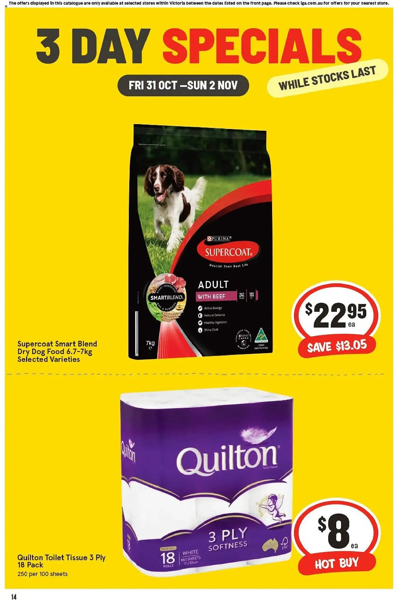 IGA catalogue - Catalogue valid from 31 October to 2 November 2025 - page 4