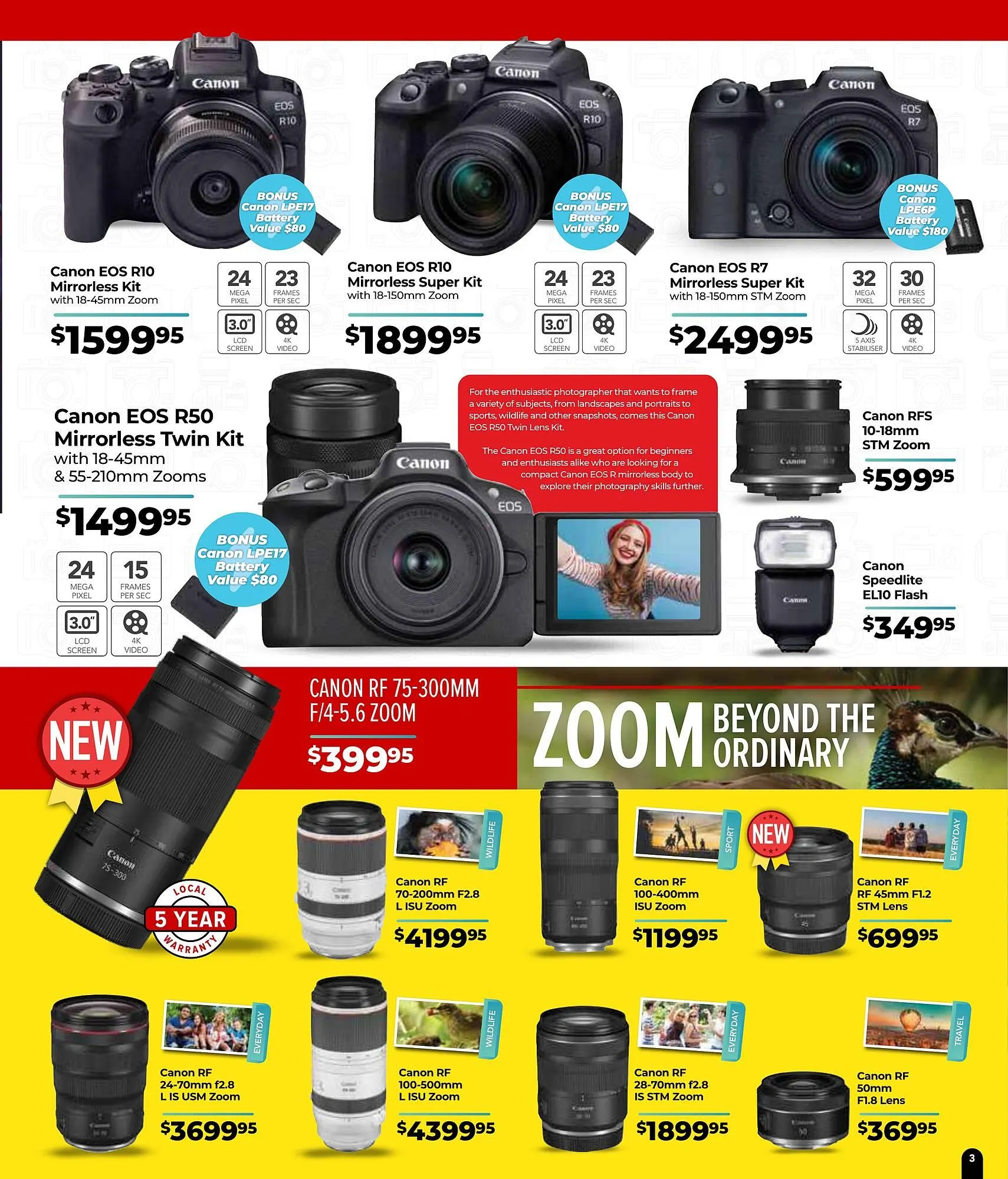 Teds Cameras catalogue - Catalogue valid from 5 February to 1 March 2026 - page 3