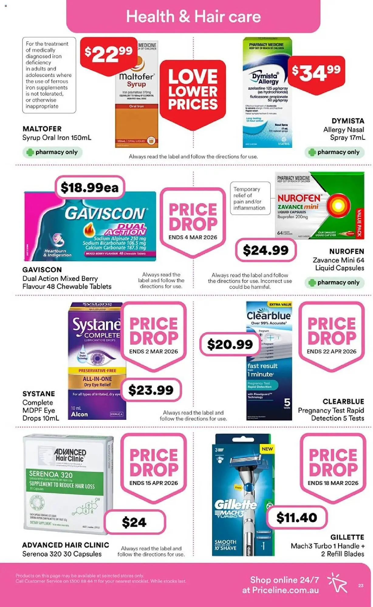 Priceline catalogue - Catalogue valid from 4 February to 18 February 2026 - page 23