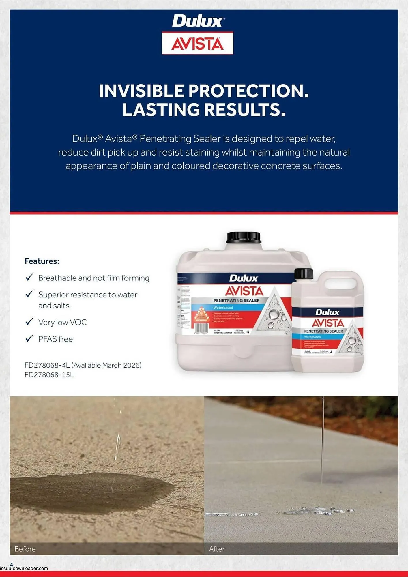 Dulux catalogue - Catalogue valid from 16 February to 30 April 2026 - page 4