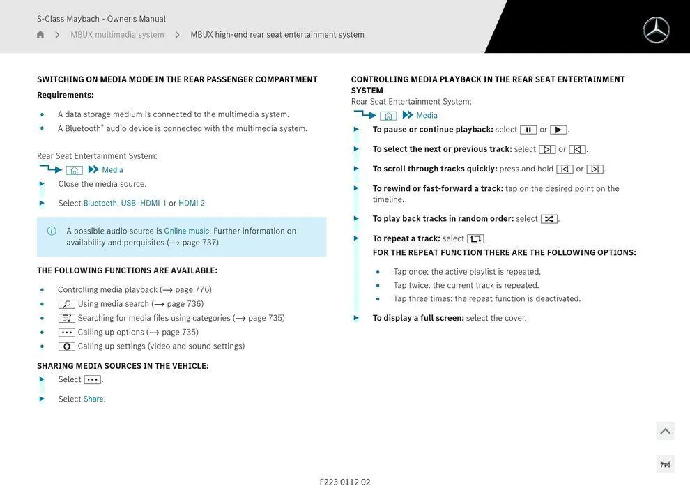 S - Class Maybach - Catalogue valid from 11 September to 11 September 2025 - page 776