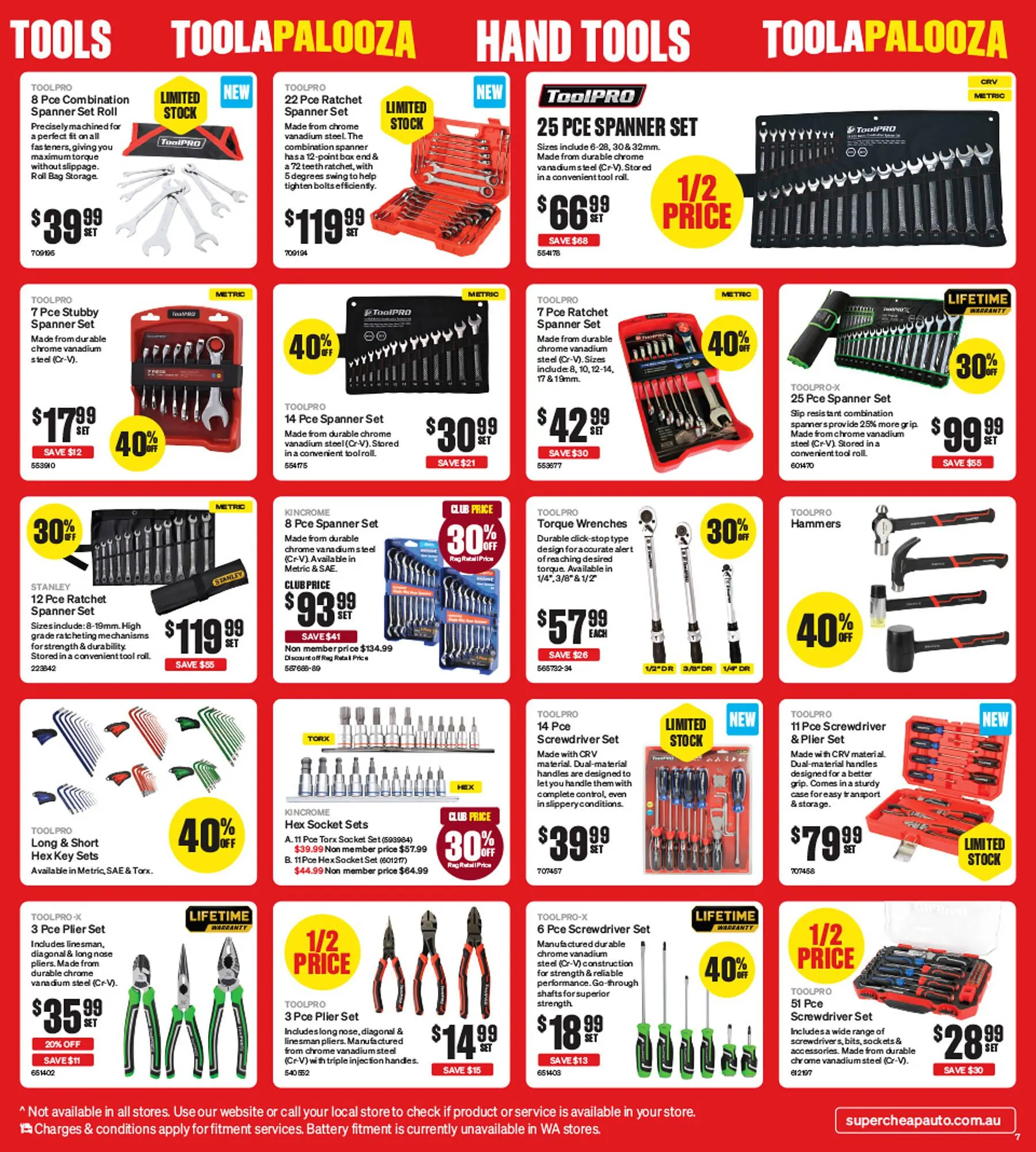 SuperCheap Auto catalogue - Catalogue valid from 22 May to 12 June 2025 - page 7