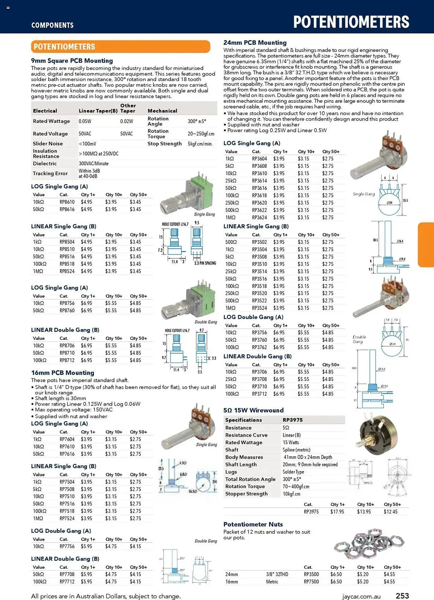Jaycar Electronics catalogue - Catalogue valid from 8 July to 9 July 2026 - page 253