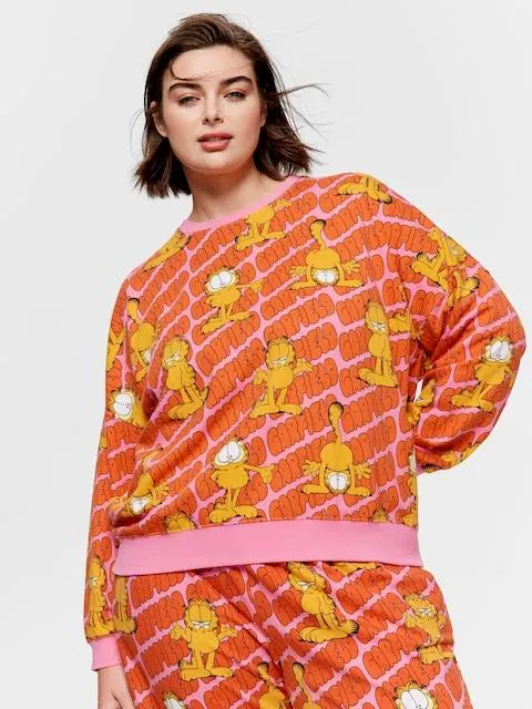 P.A. Plus Garfield Track Sweater