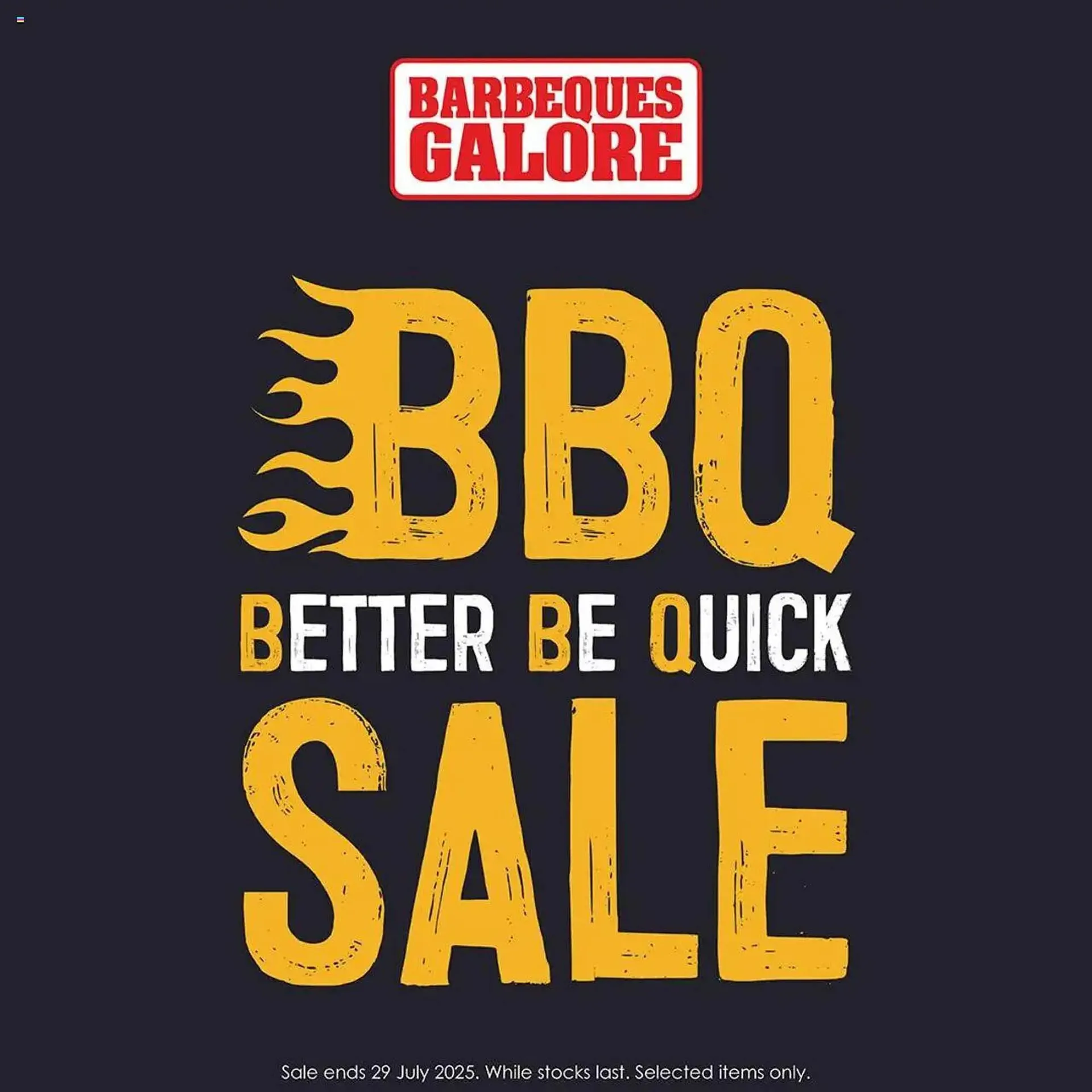 Barbeques Galore catalogue - Catalogue valid from 8 July to 29 July 2025 - page 1