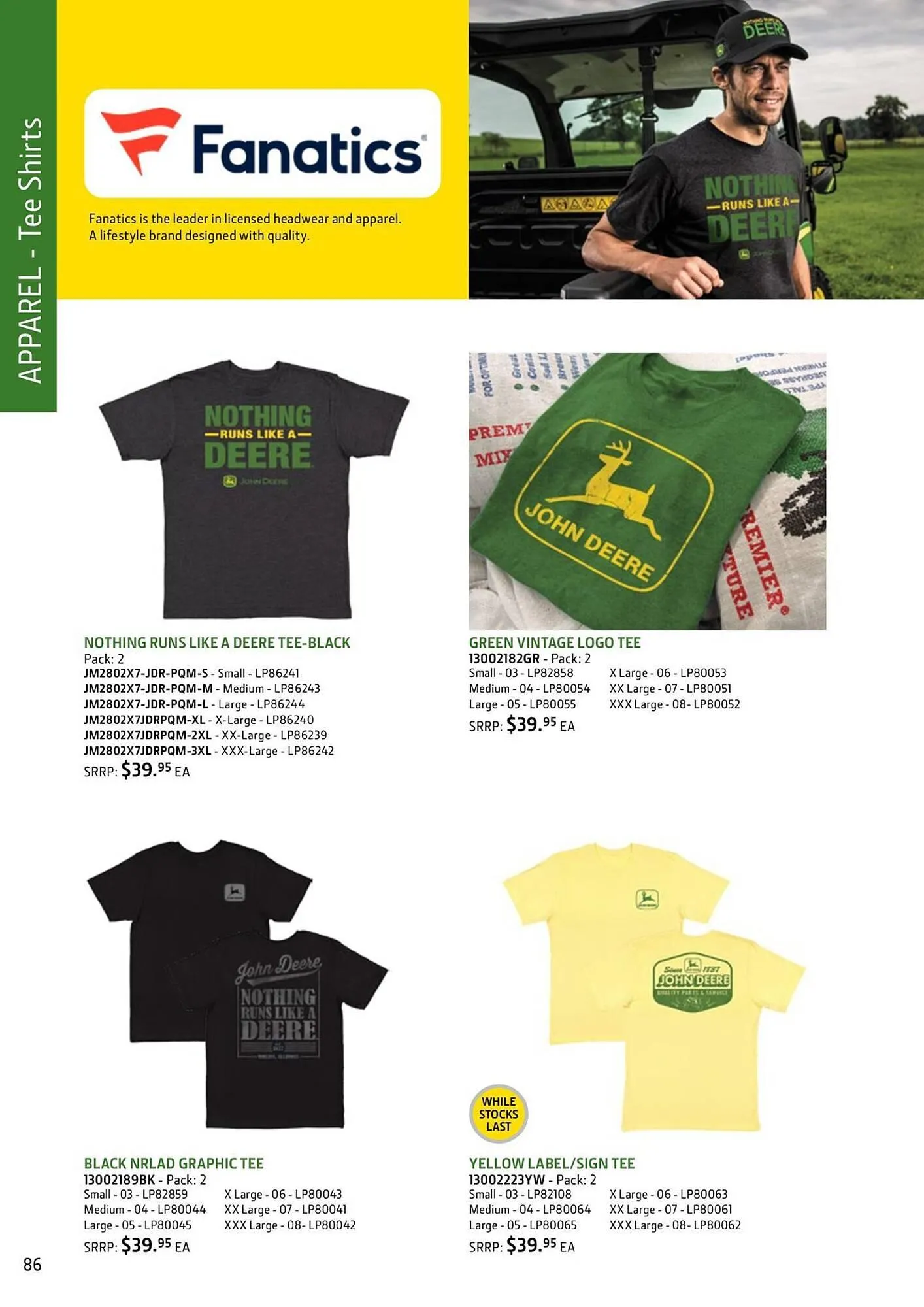 John Deere catalogue - Catalogue valid from 24 February to 31 December 2026 - page 86