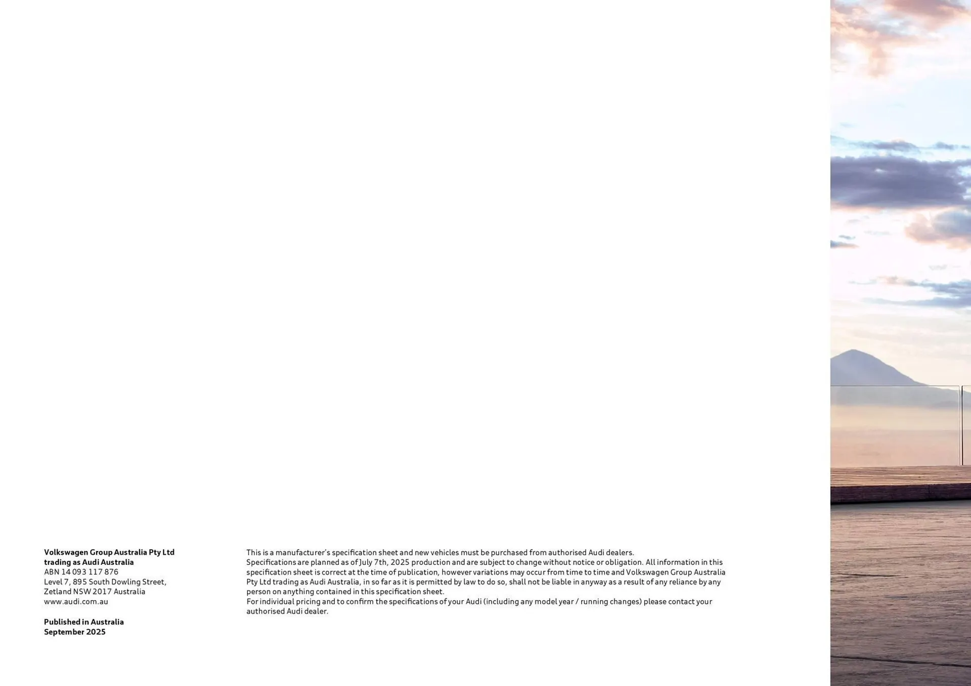 Audi catalogue - Catalogue valid from 17 December to 17 December 2026 - page 8