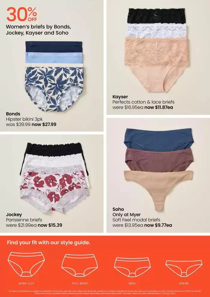 Myer Stocktake Sale SoftGoods - Catalogue valid from 26 December to 27 January 2025 - page 18