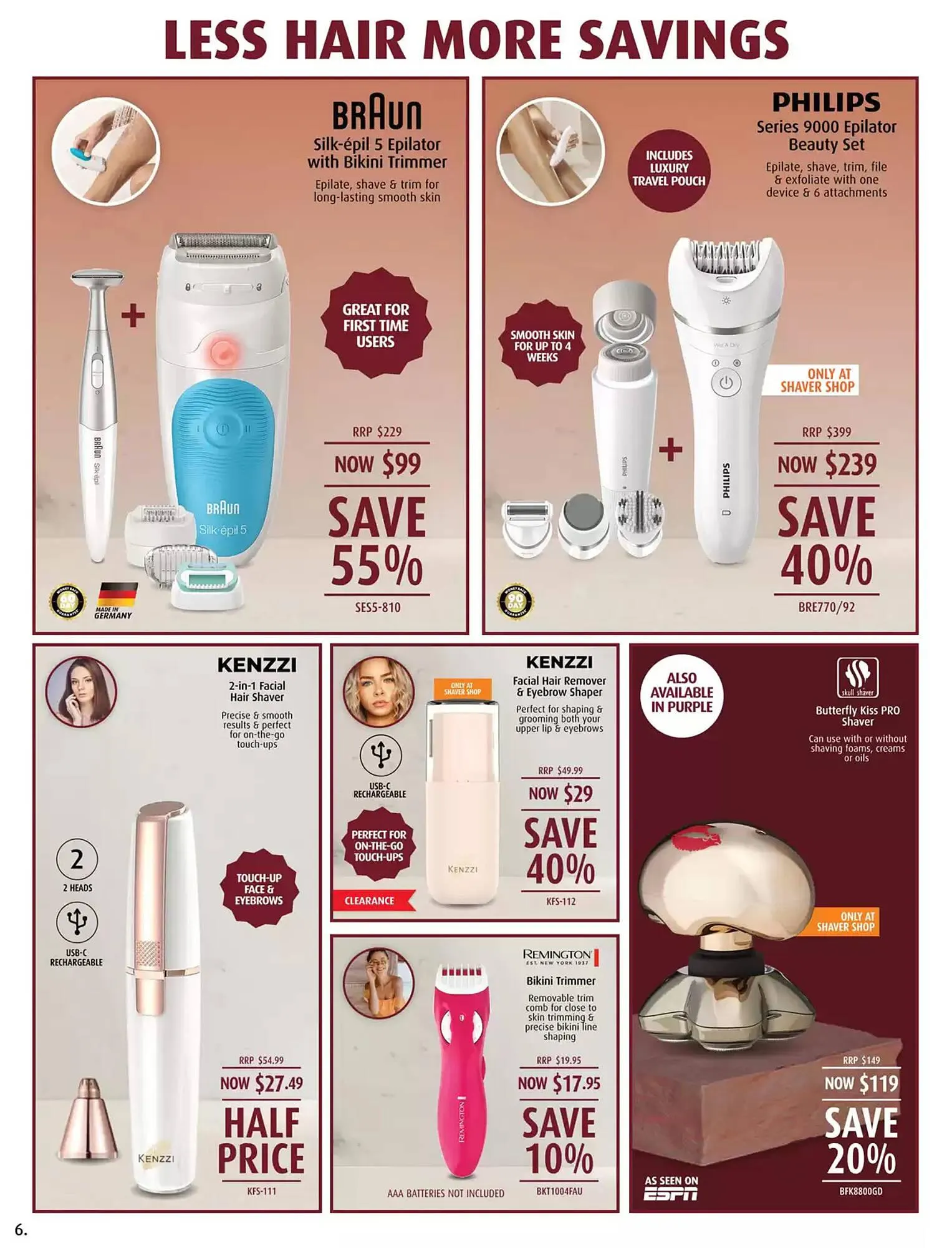 Shaver Shop catalogue - Catalogue valid from 23 April to 11 May 2025 - page 6