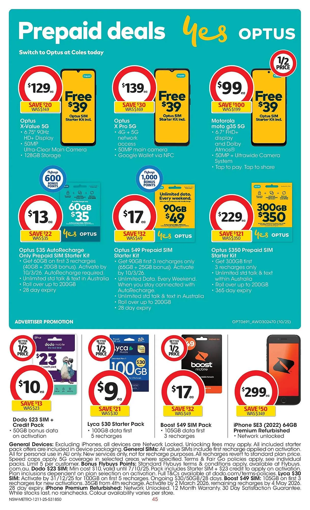 Coles catalogue - Catalogue valid from 12 November to 18 November 2025 - page 45