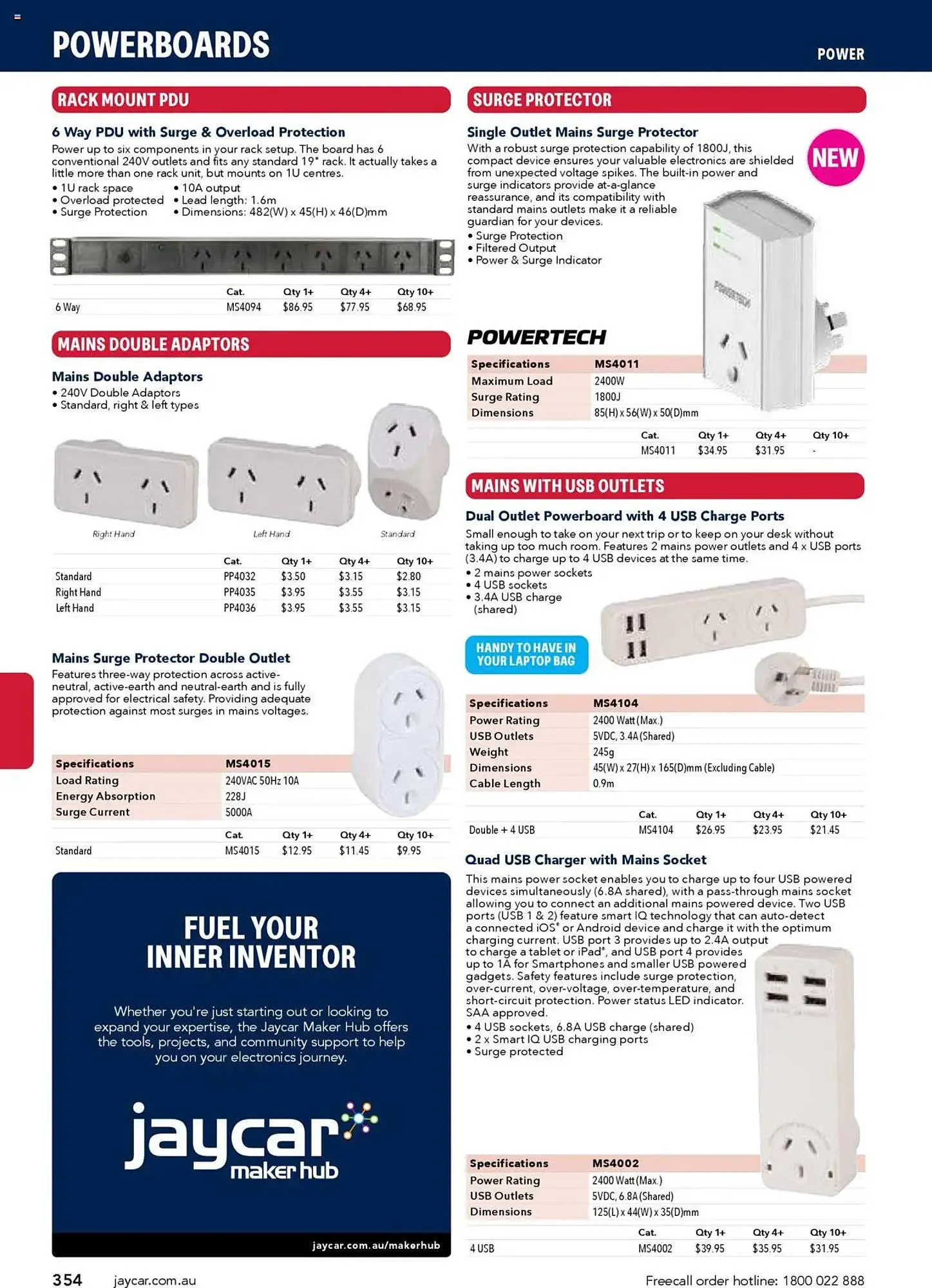 Jaycar Electronics catalogue - Catalogue valid from 8 July to 9 July 2026 - page 354