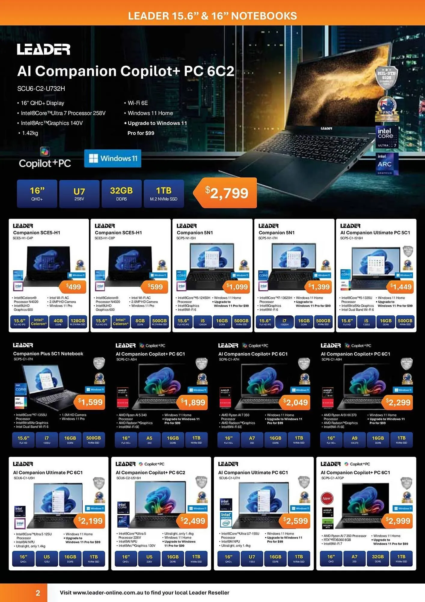 Leader Computers catalogue - Catalogue valid from 1 July to 31 October 2025 - page 2