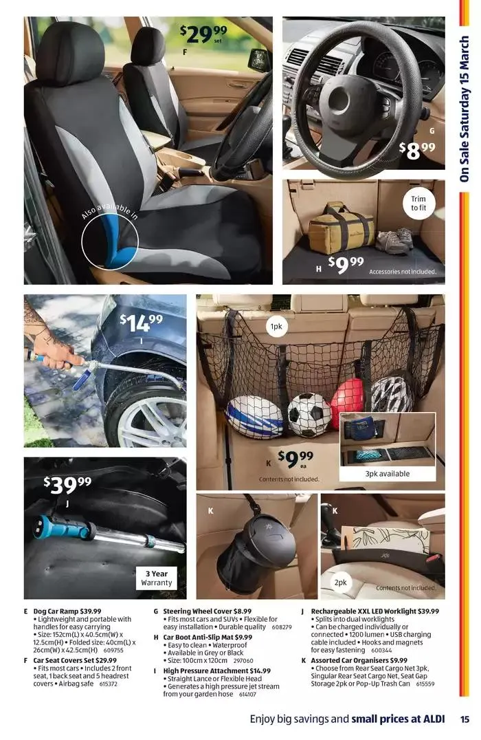 ALDI Special Buys - Catalogue valid from 12 March to 18 March 2025 - page 15