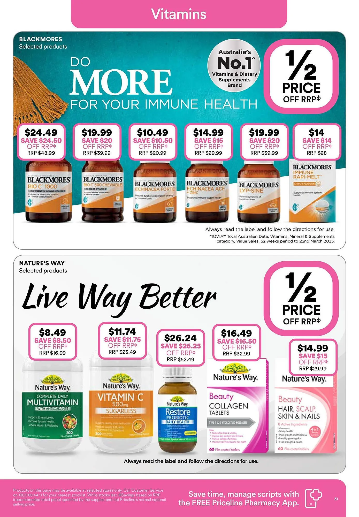 Priceline catalogue - Catalogue valid from 4 June to 18 June 2025 - page 32