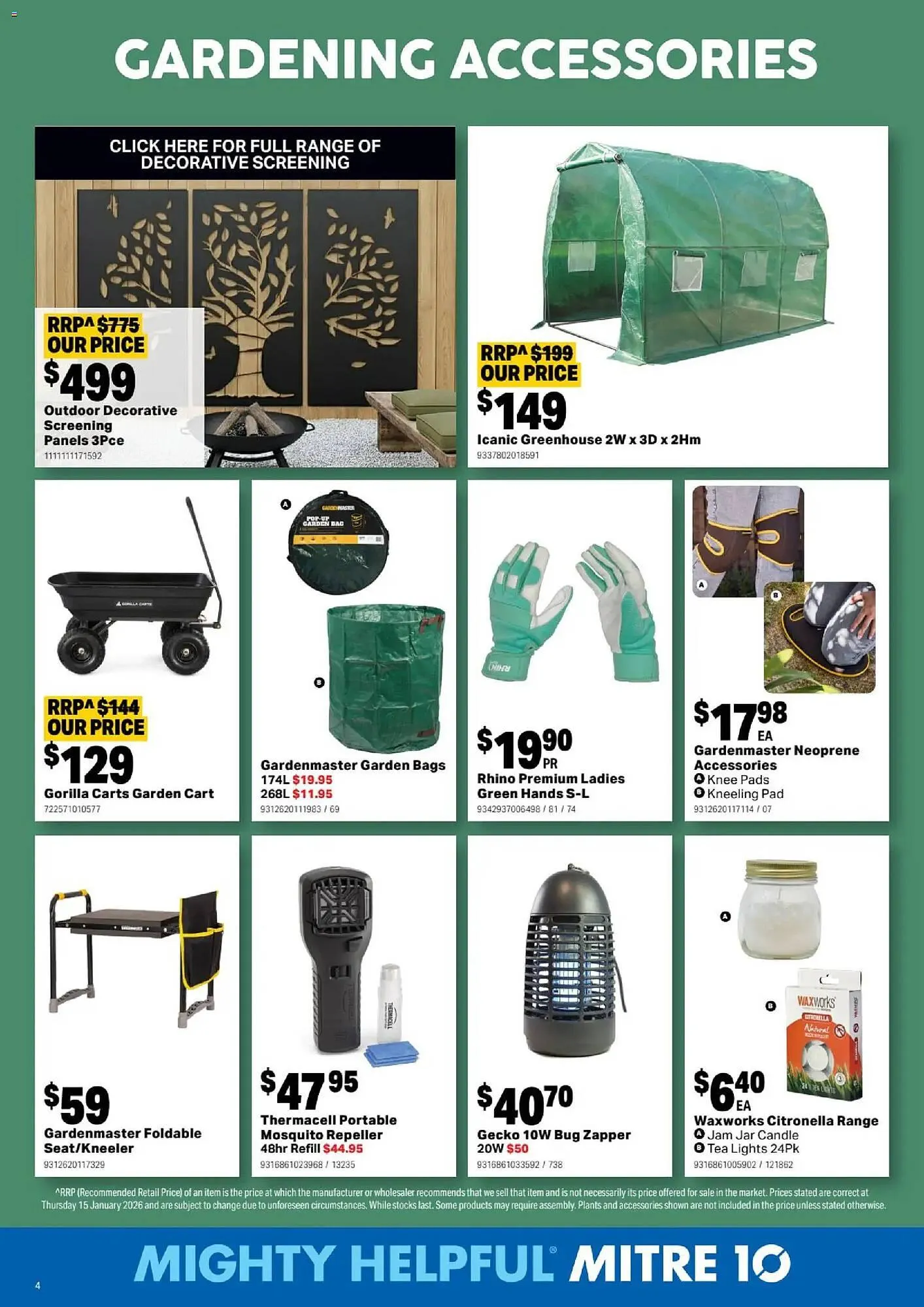 Mitre 10 catalogue - Catalogue valid from 24 February to 15 March 2026 - page 4