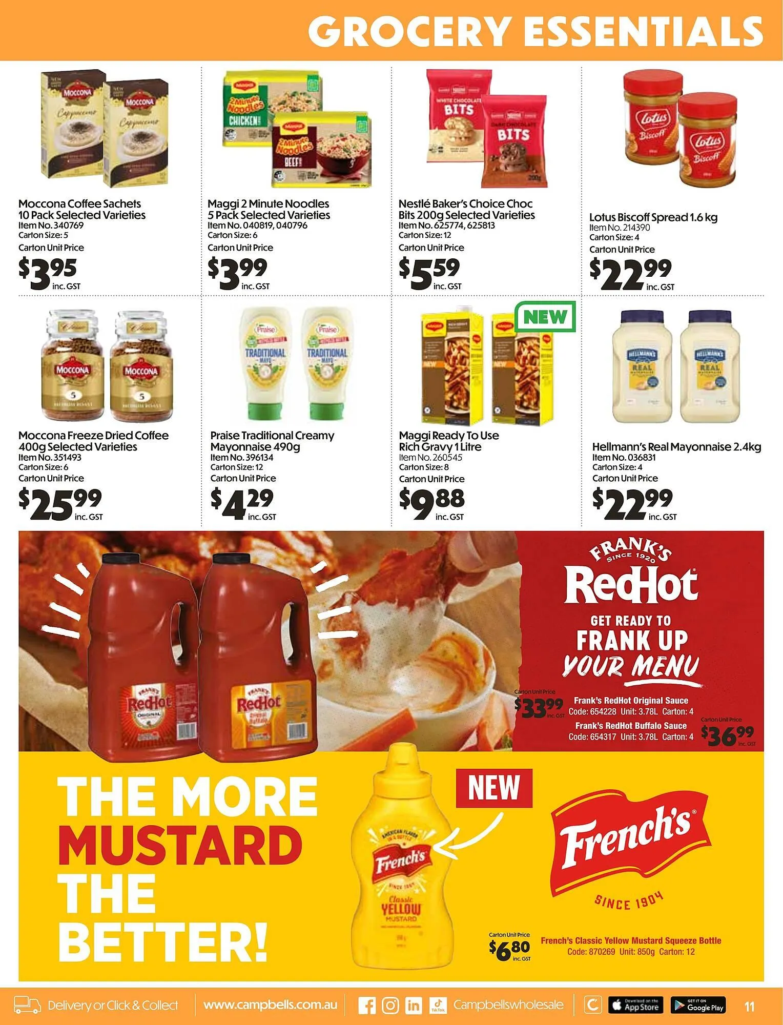 Campbells Wholesale catalogue - Catalogue valid from 25 August to 28 September 2025 - page 11