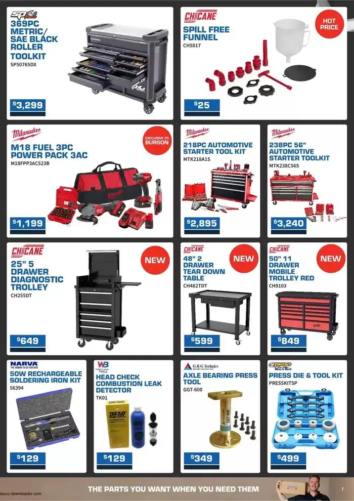 Mechanics Sale - Catalogue valid from 17 March to 31 March 2025 - page 7