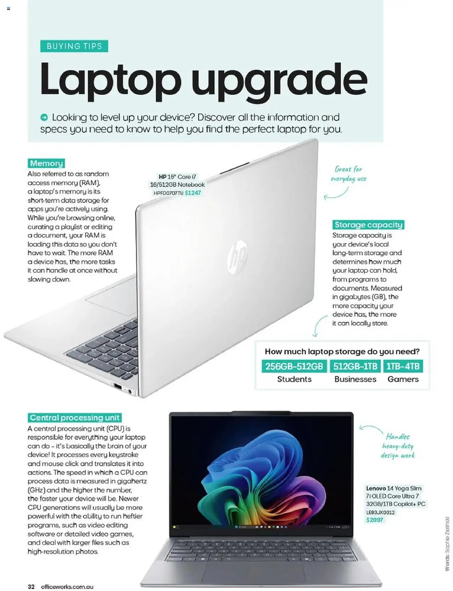 Officeworks catalogue - Catalogue valid from 12 October to 30 January 2026 - page 32