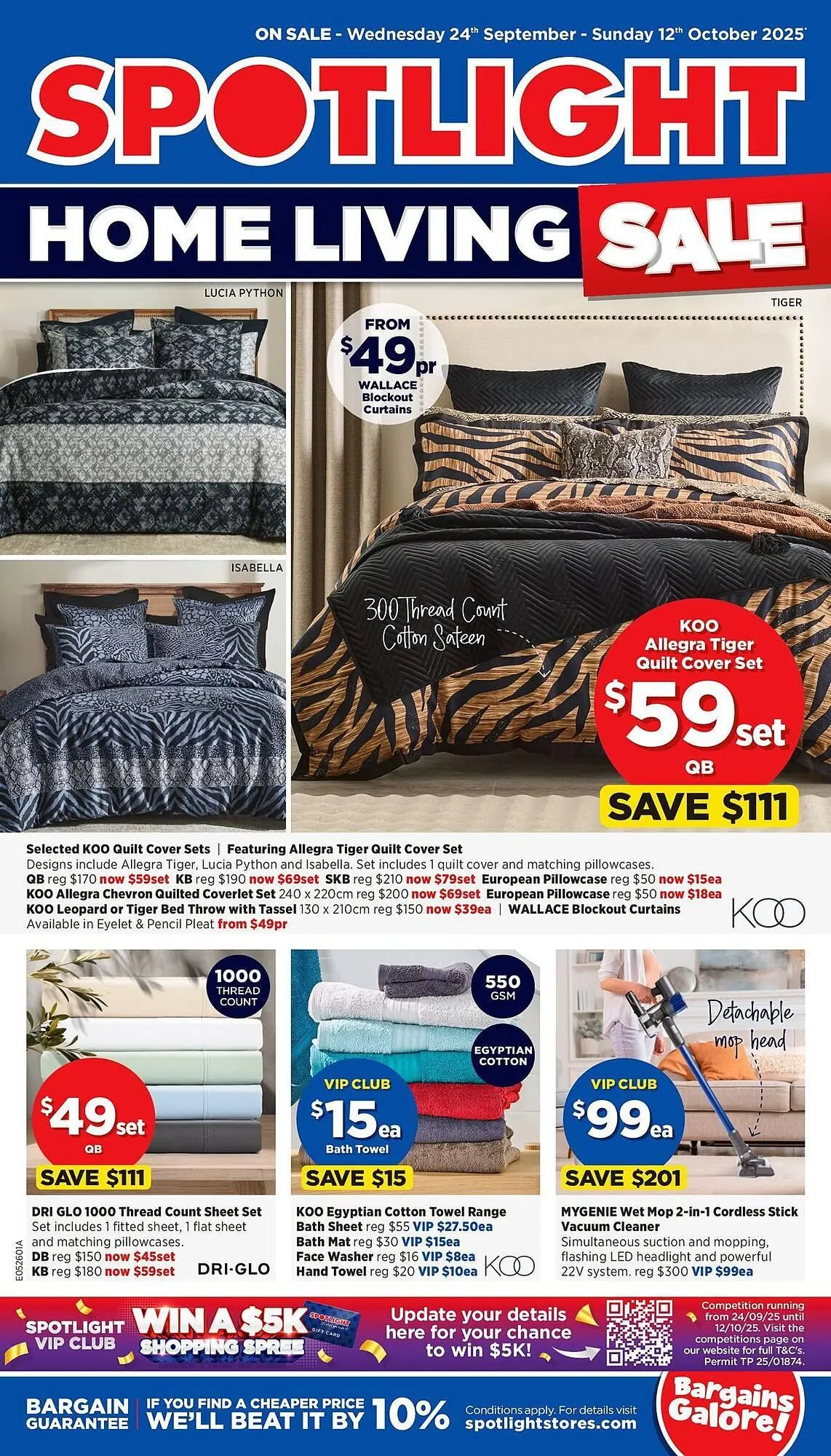Spotlight catalogue - Catalogue valid from 24 September to 12 October 2025 - page 1