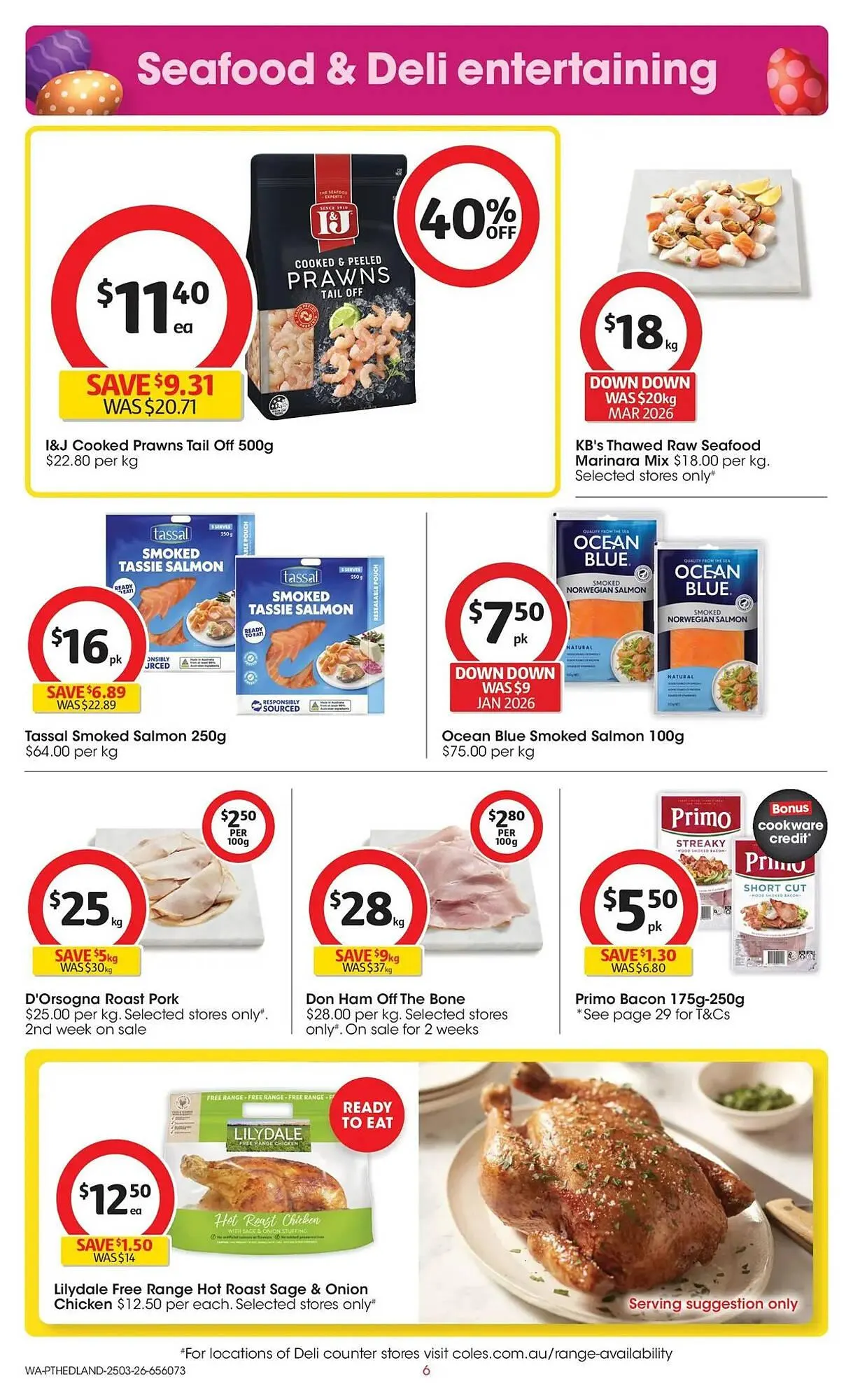 Coles catalogue - Catalogue valid from 25 March to 31 March 2026 - page 6
