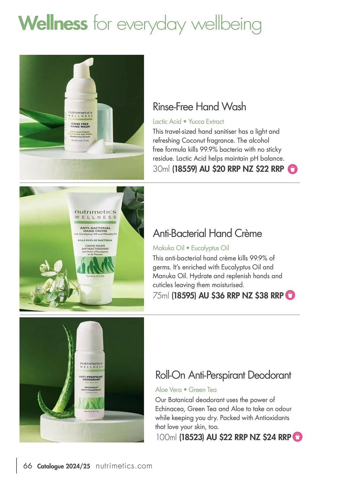 Nutrimetics catalogue - Catalogue valid from 7 August to 31 December 2025 - page 66