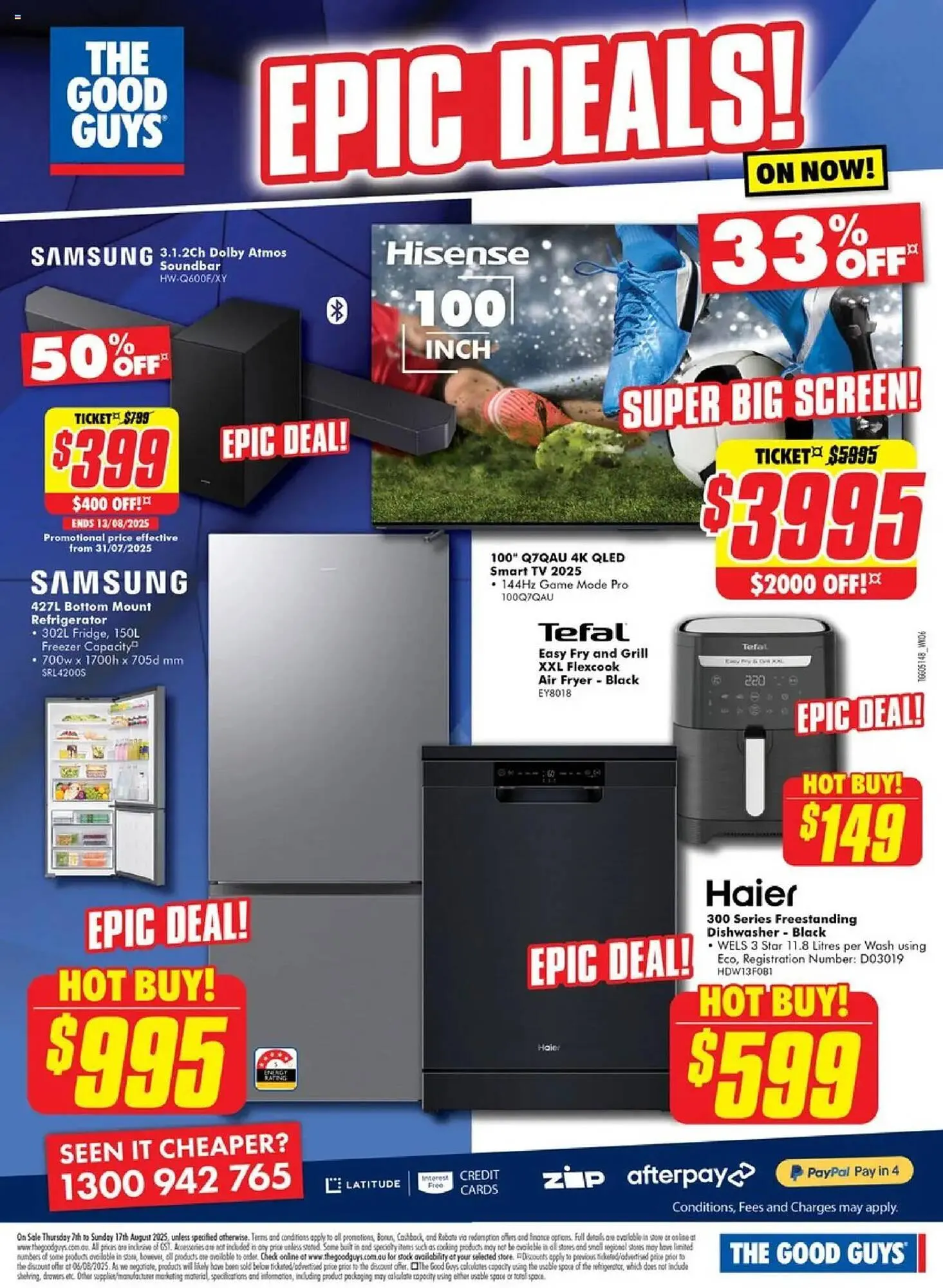 The Good Guys catalogue - Catalogue valid from 7 August to 10 August 2025 - page 3