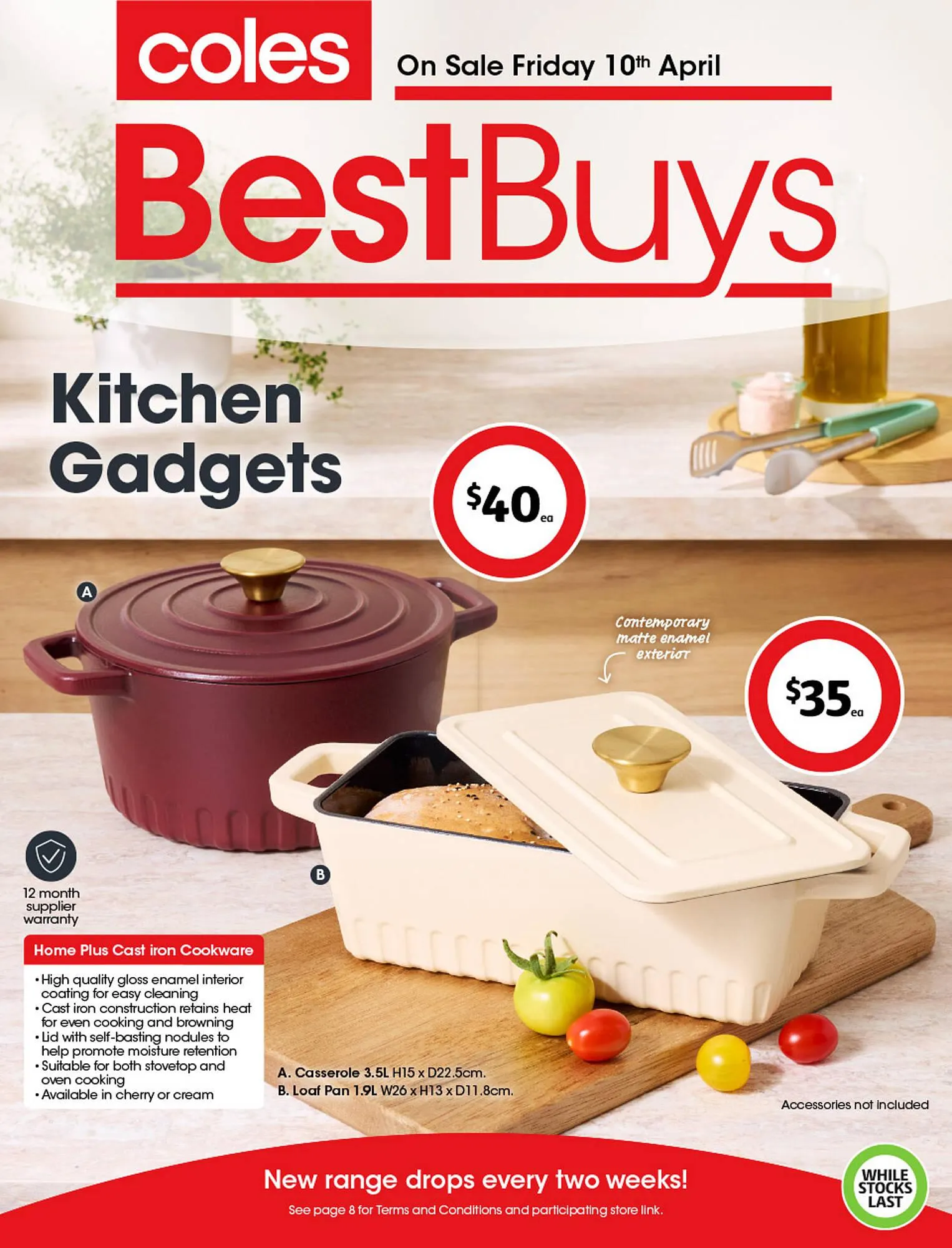 Coles catalogue - Catalogue valid from 10 April to 23 April 2026 - page 1