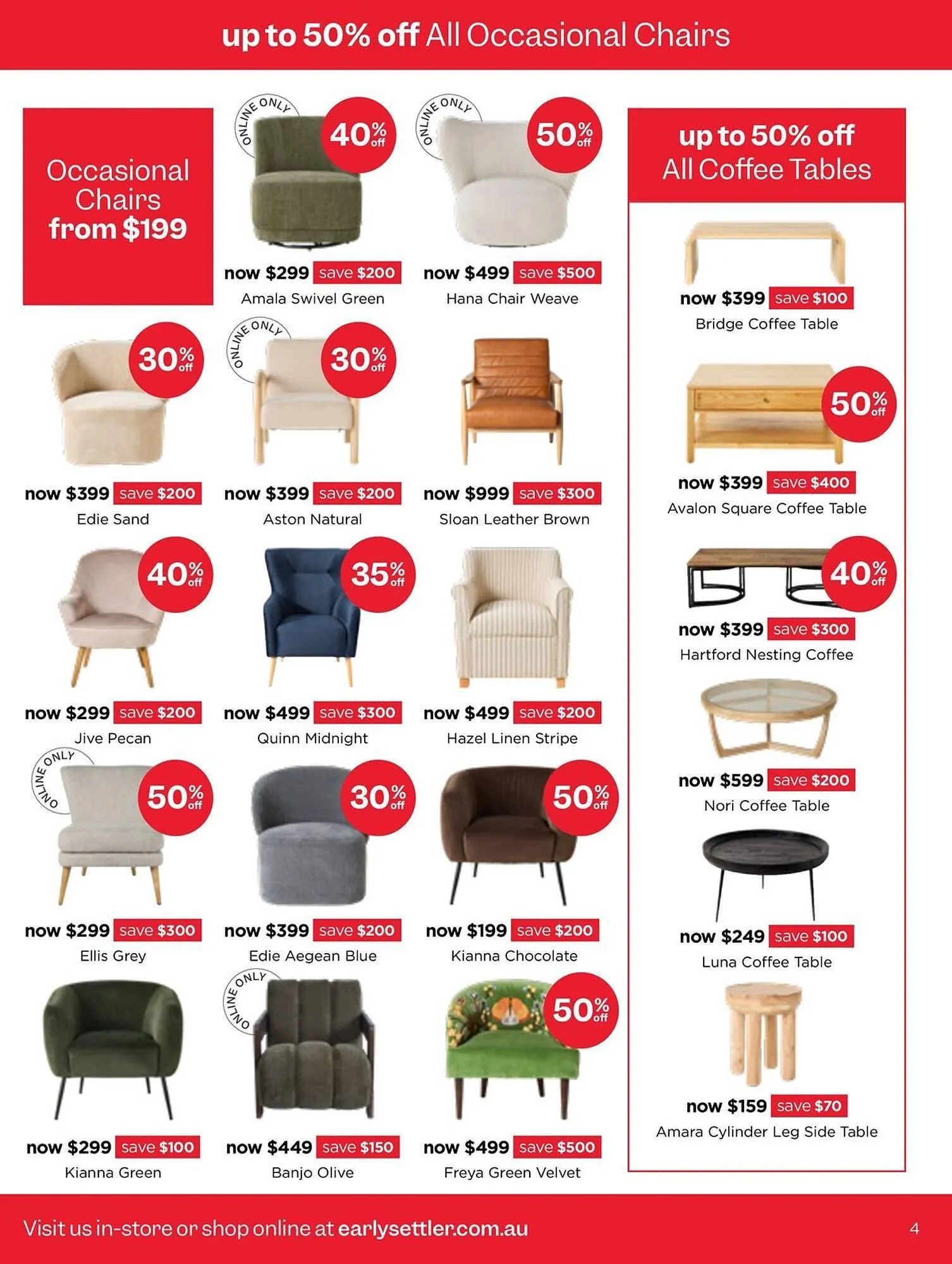 Early Settler catalogue - Catalogue valid from 22 December to 26 January 2026 - page 4