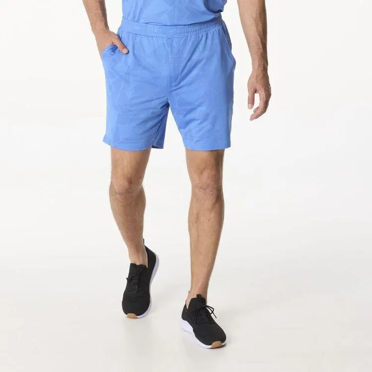 NMA Jacquard Men's Printed Shorts Blue