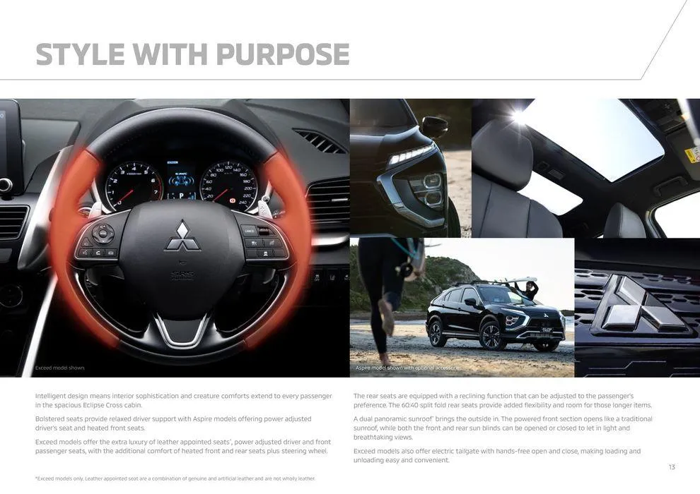 Eclipse Cross - Catalogue valid from 4 April to 31 January 2025 - page 13