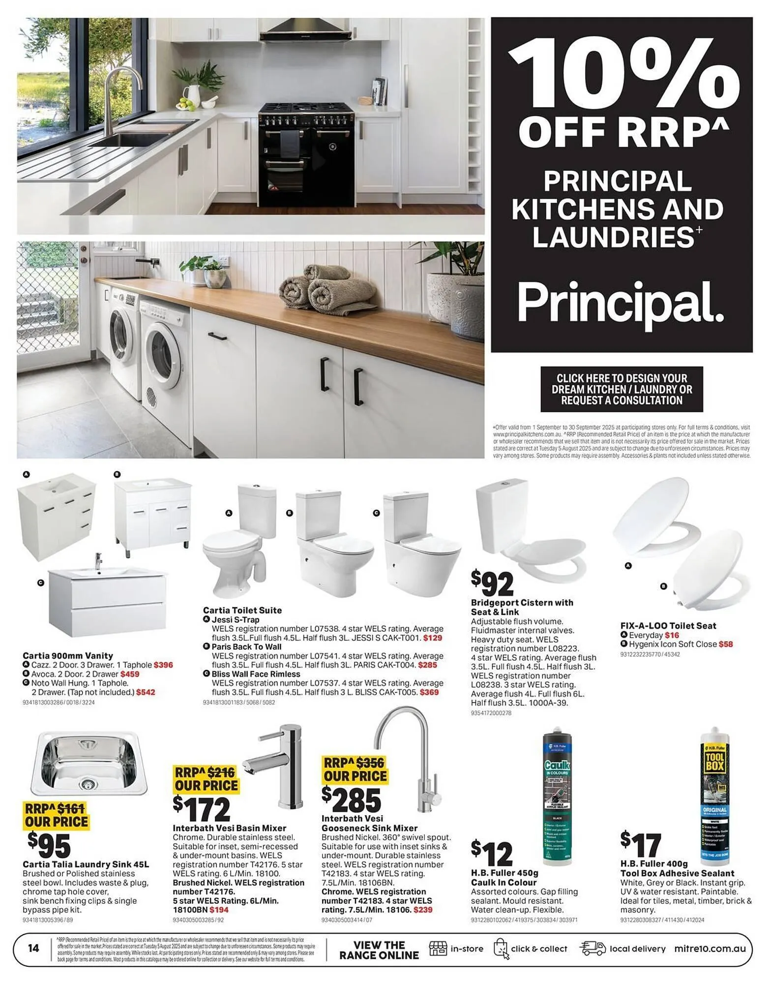 Mitre 10 catalogue - Catalogue valid from 10 September to 28 September 2025 - page 14