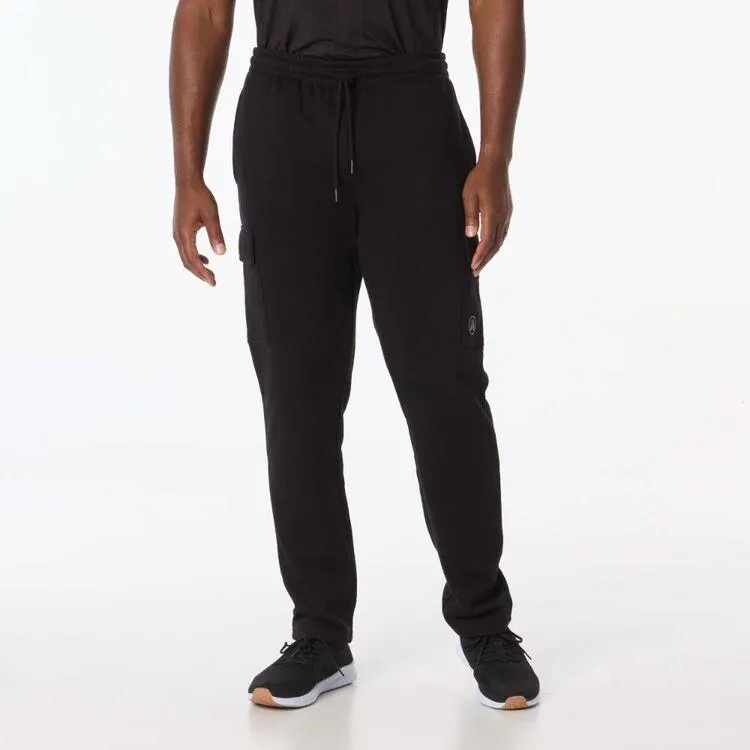 NMA Men's Tapered Cargo Trackpants Black
