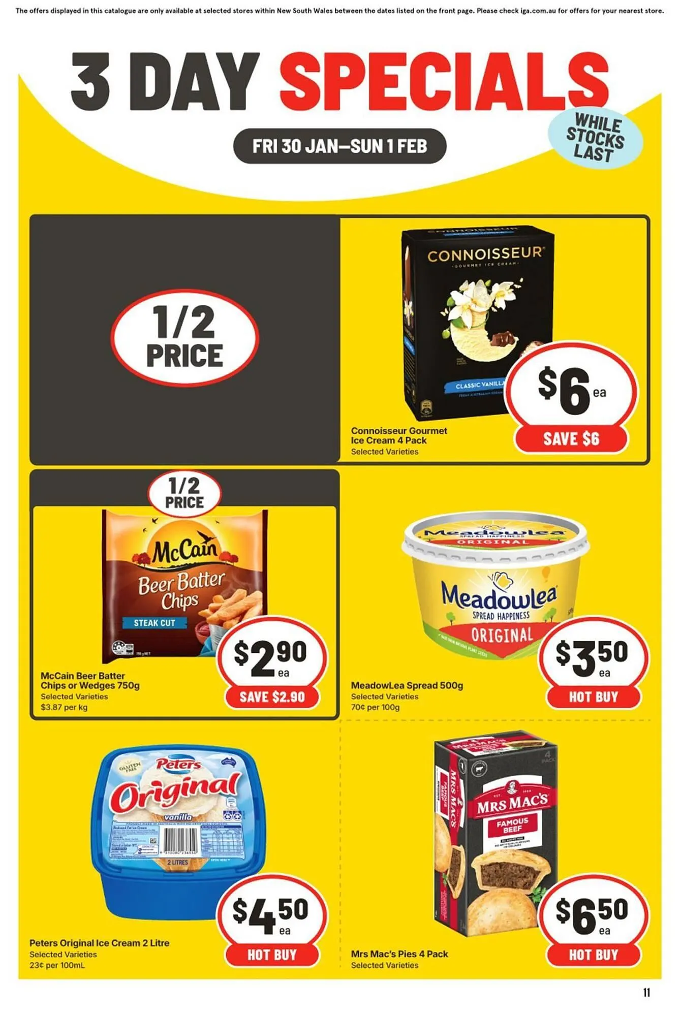 IGA catalogue - Catalogue valid from 30 January to 1 February 2026 - page 3