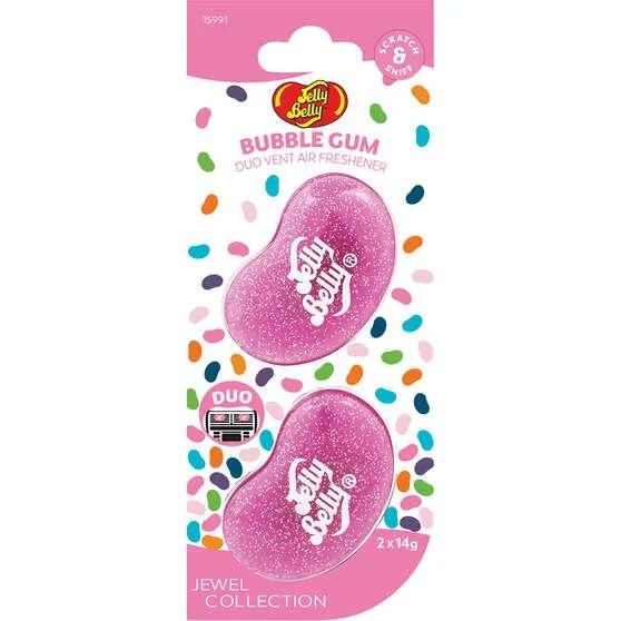 Jelly Belly Jewel Air Freshener - Bubblegum
