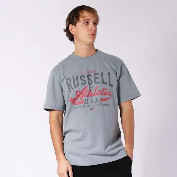 Russell Athletic Men’s Quality Short Sleeve Tee Ash