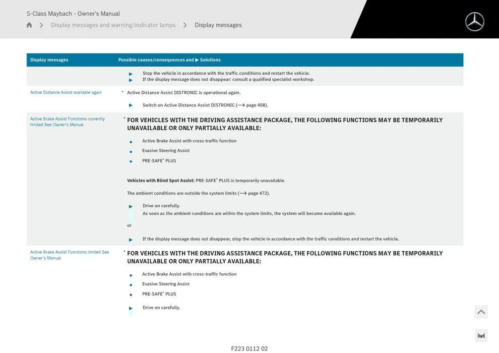 S - Class Maybach - Catalogue valid from 11 September to 11 September 2025 - page 994