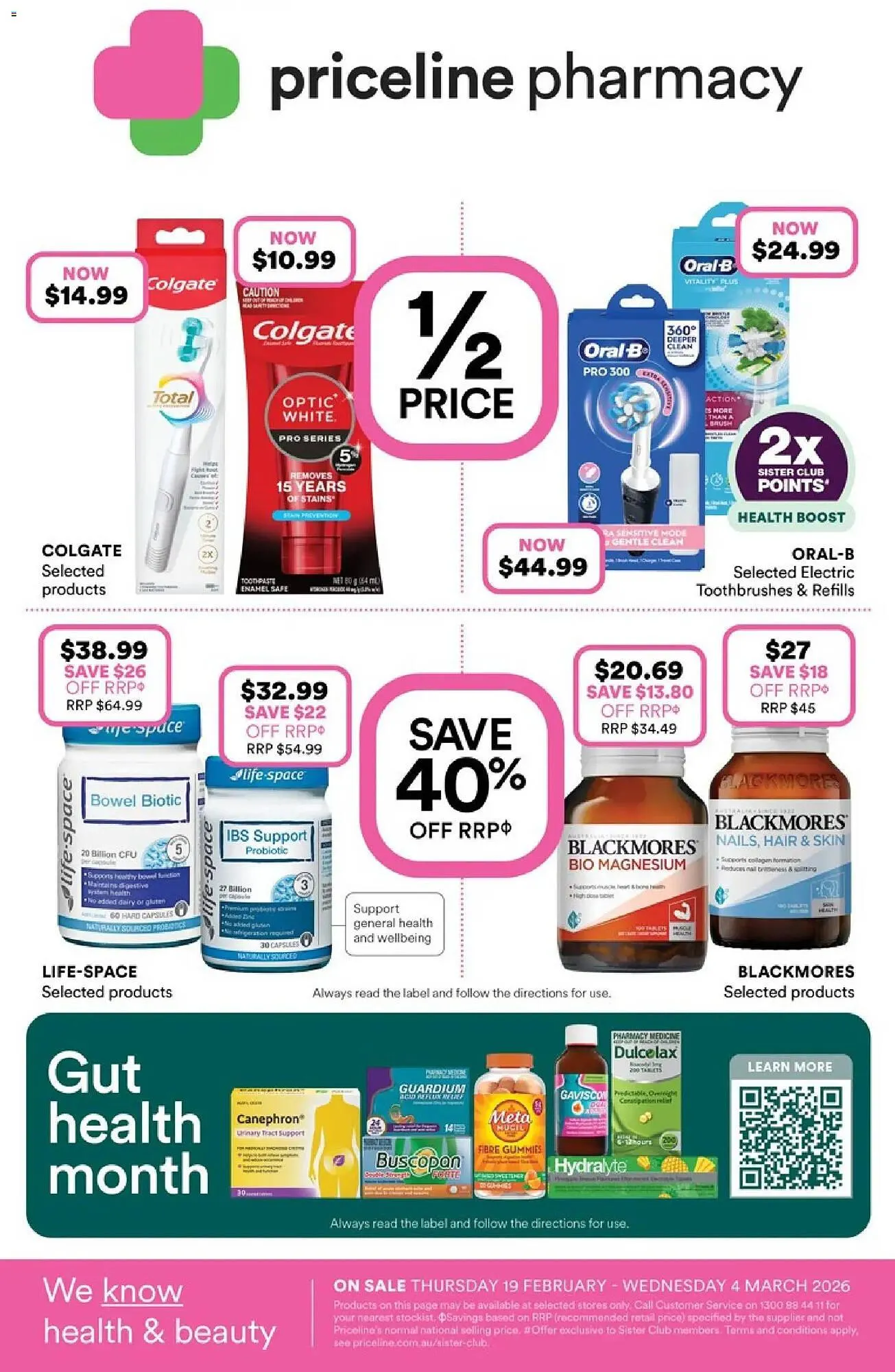 Priceline catalogue - Catalogue valid from 18 February to 4 March 2026 - page 32