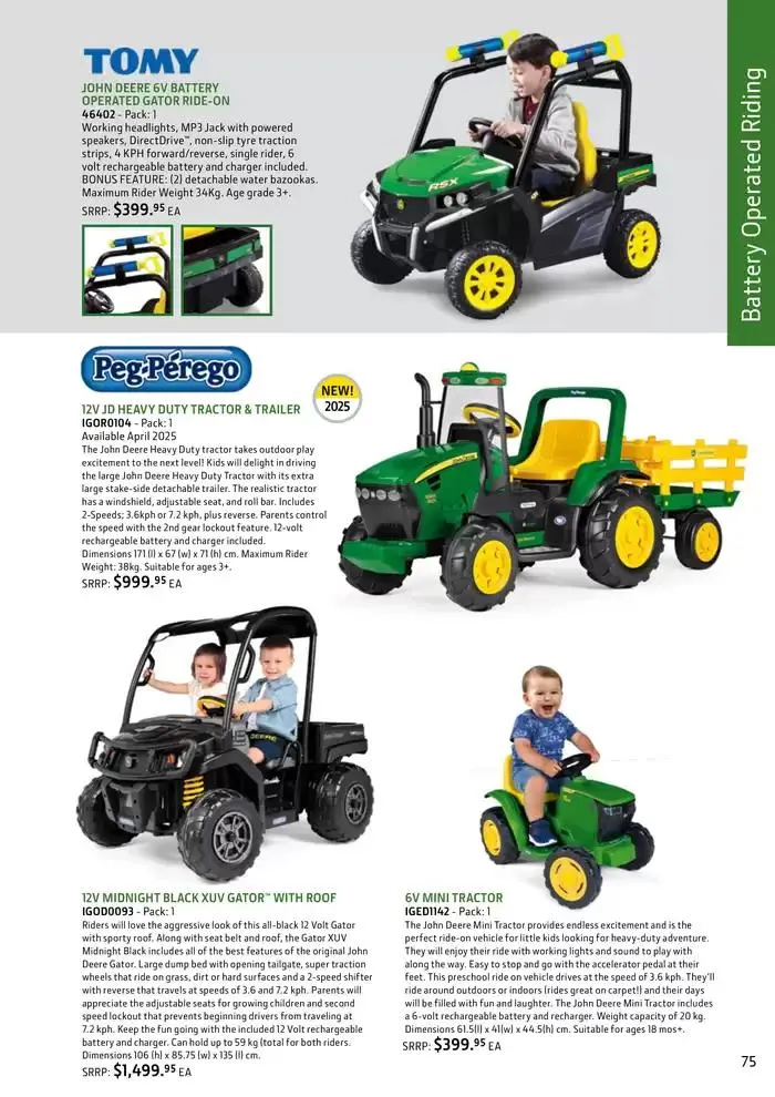 2025 Toys Catalogue - Catalogue valid from 3 March to 31 December 2025 - page 75