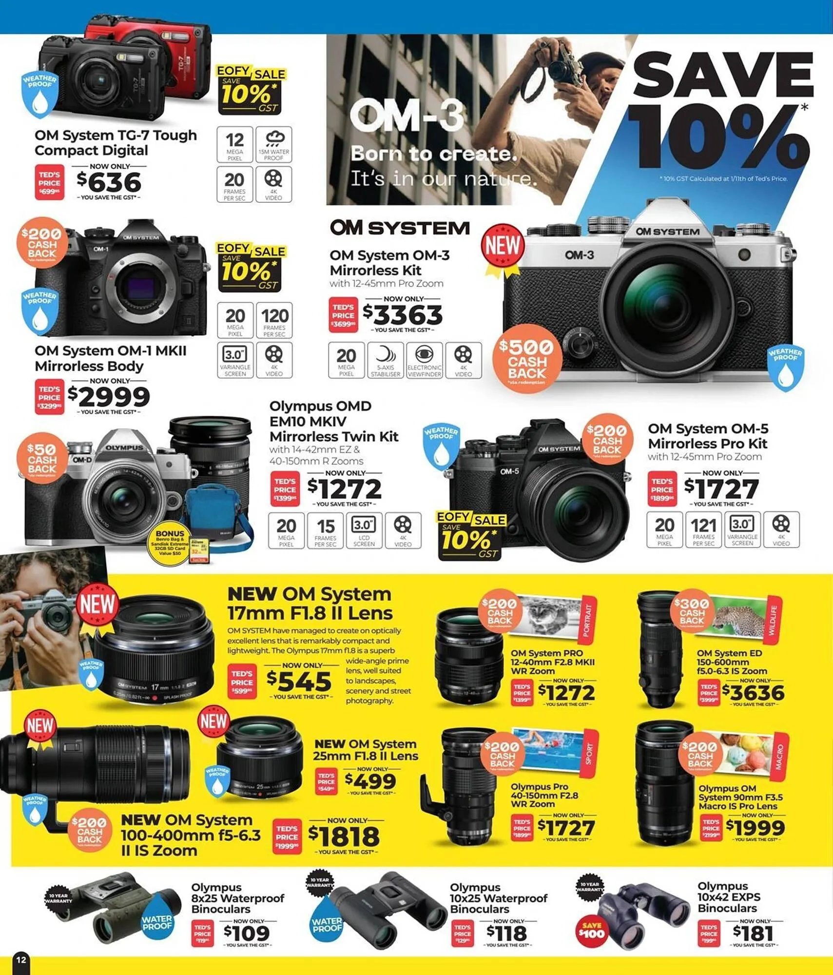Teds Cameras catalogue - Catalogue valid from 2 June to 6 July 2025 - page 12