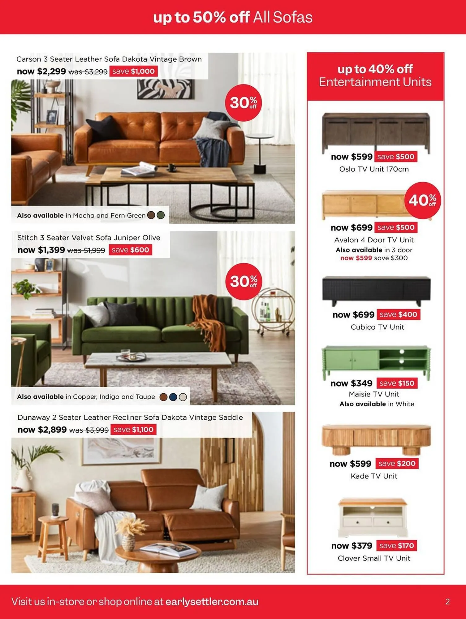 Early Settler catalogue - Catalogue valid from 22 December to 26 January 2026 - page 2