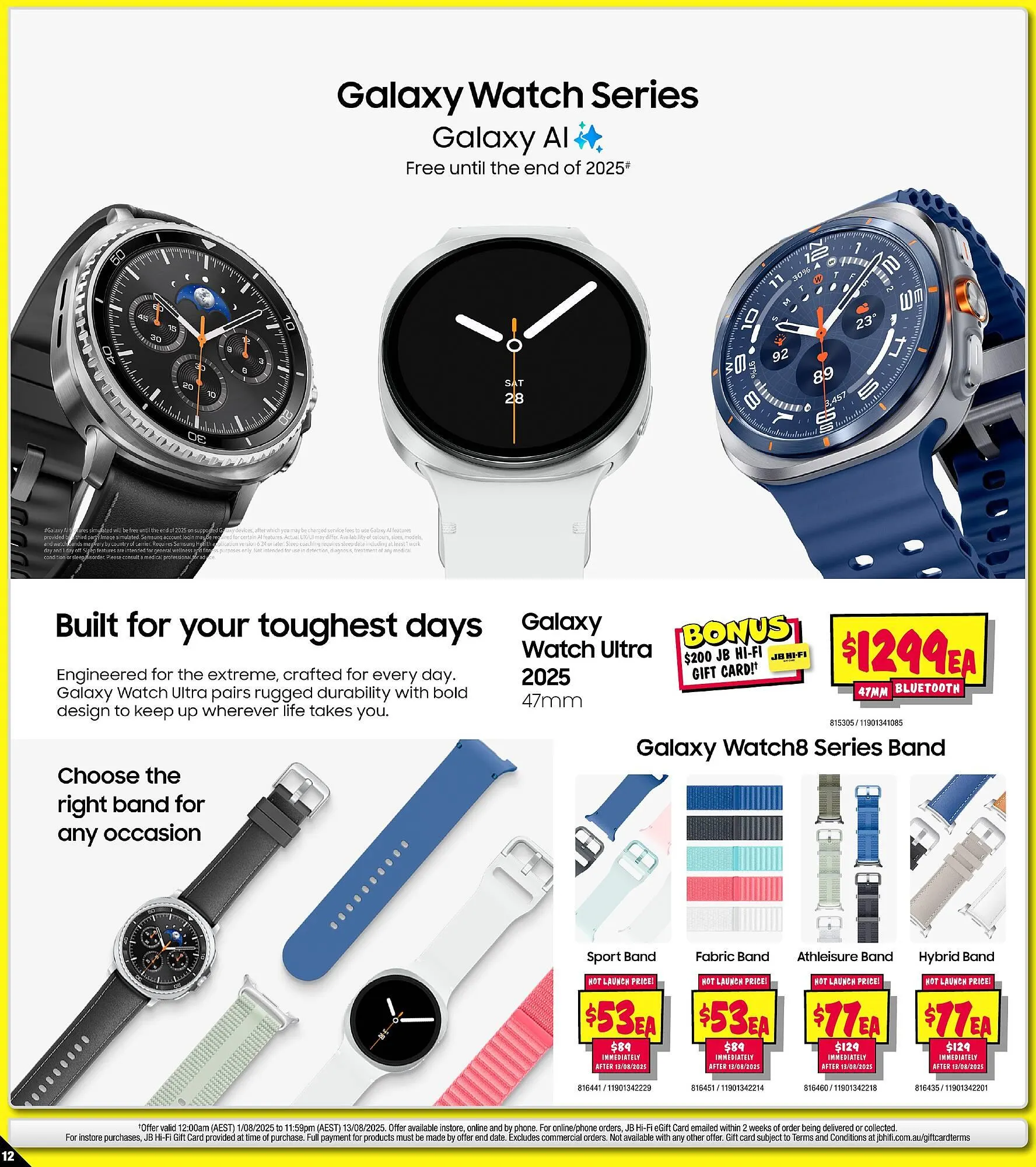 JB Hi-Fi catalogue - Catalogue valid from 1 August to 13 August 2025 - page 12