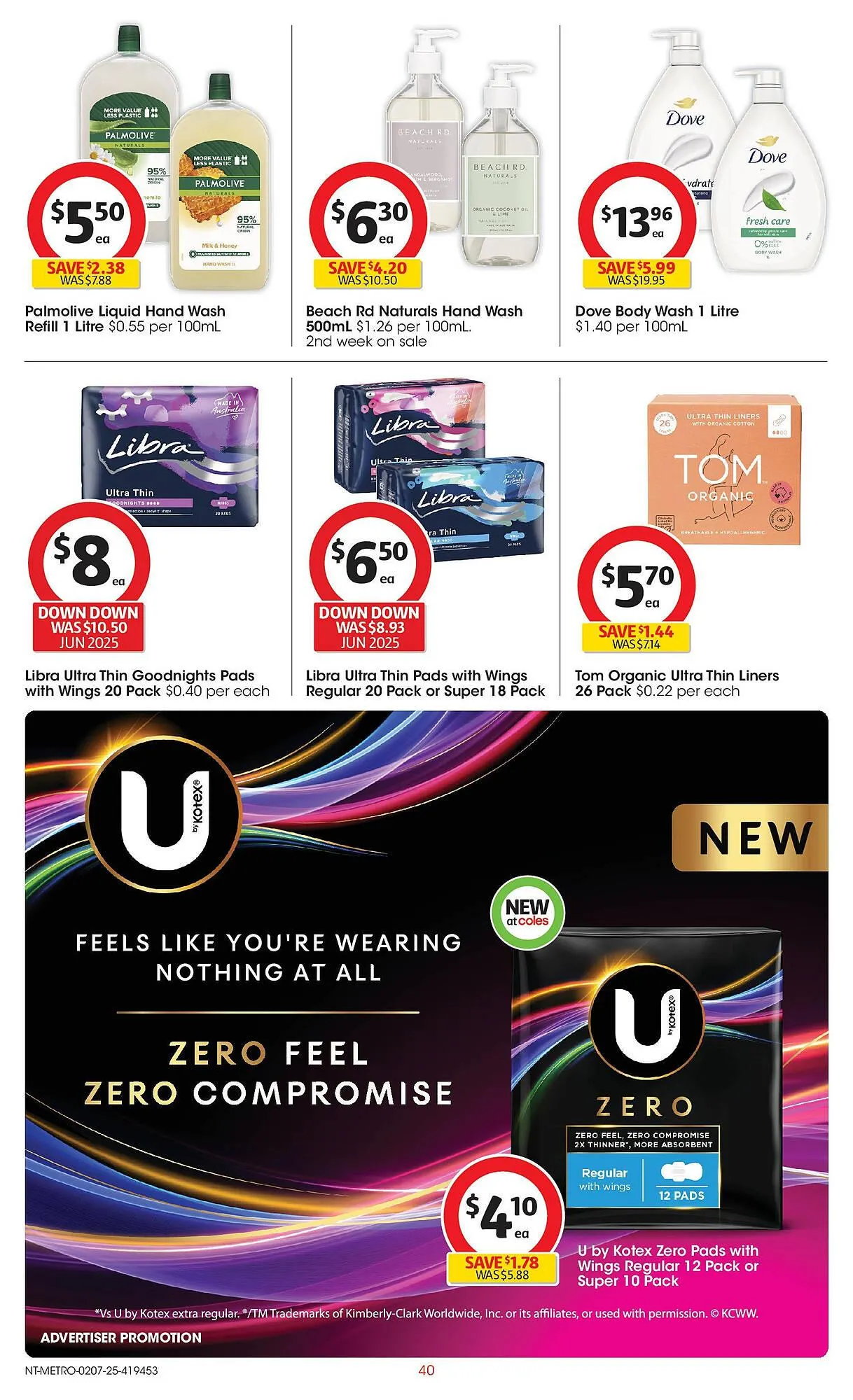 Coles catalogue - Catalogue valid from 1 July to 8 July 2025 - page 40