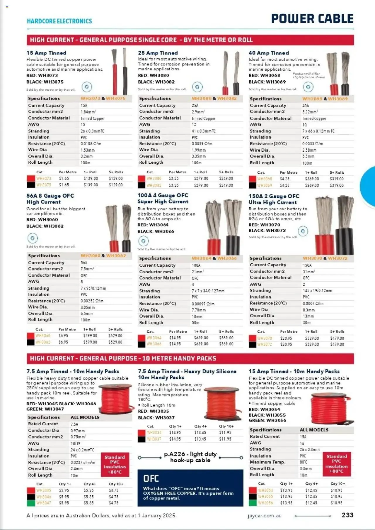 Jaycar Celebrating 40 Years in Electronics - Catalogue valid from 1 January to 29 August 2025 - page 183