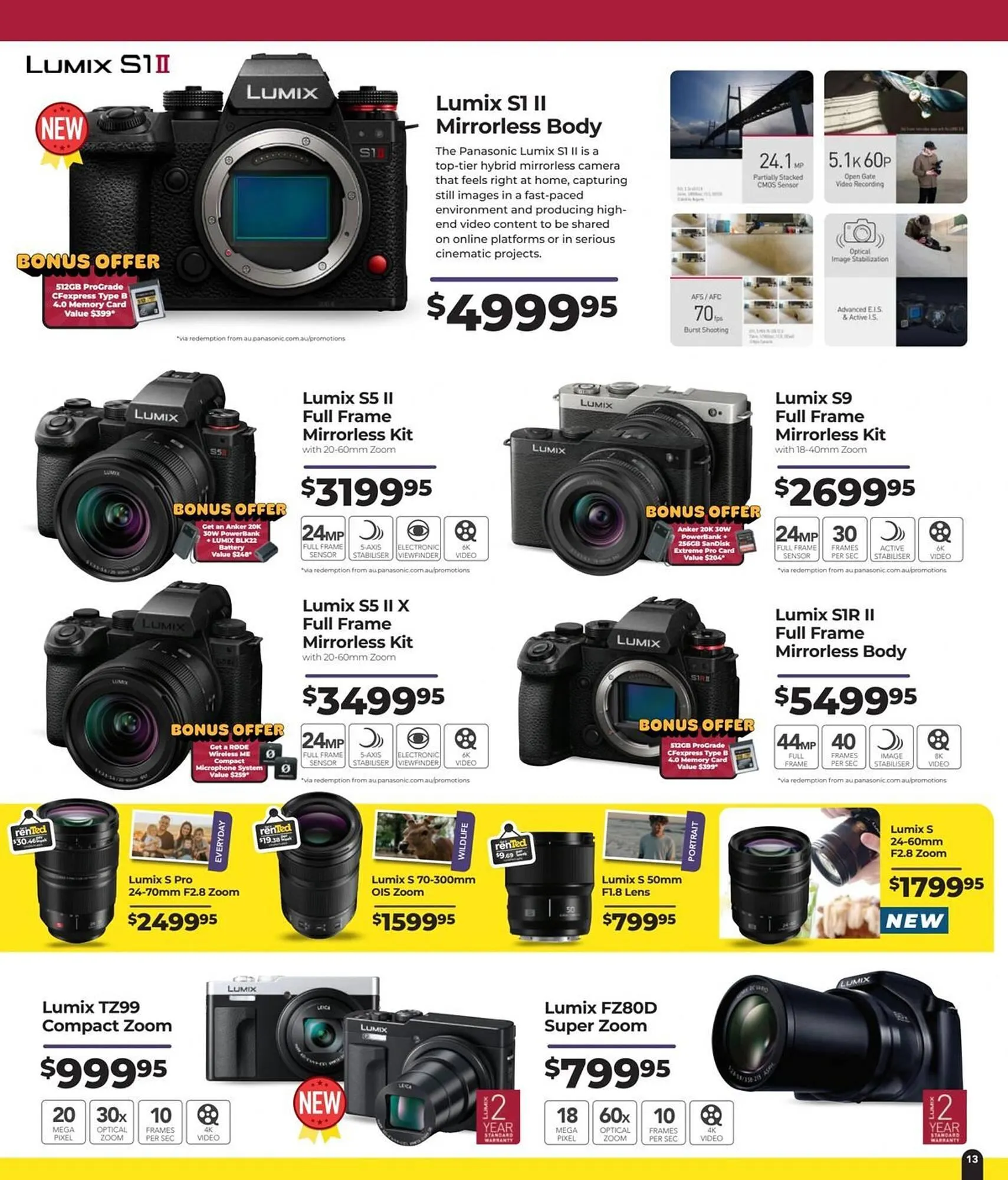 Teds Cameras catalogue - Catalogue valid from 9 July to 3 August 2025 - page 13