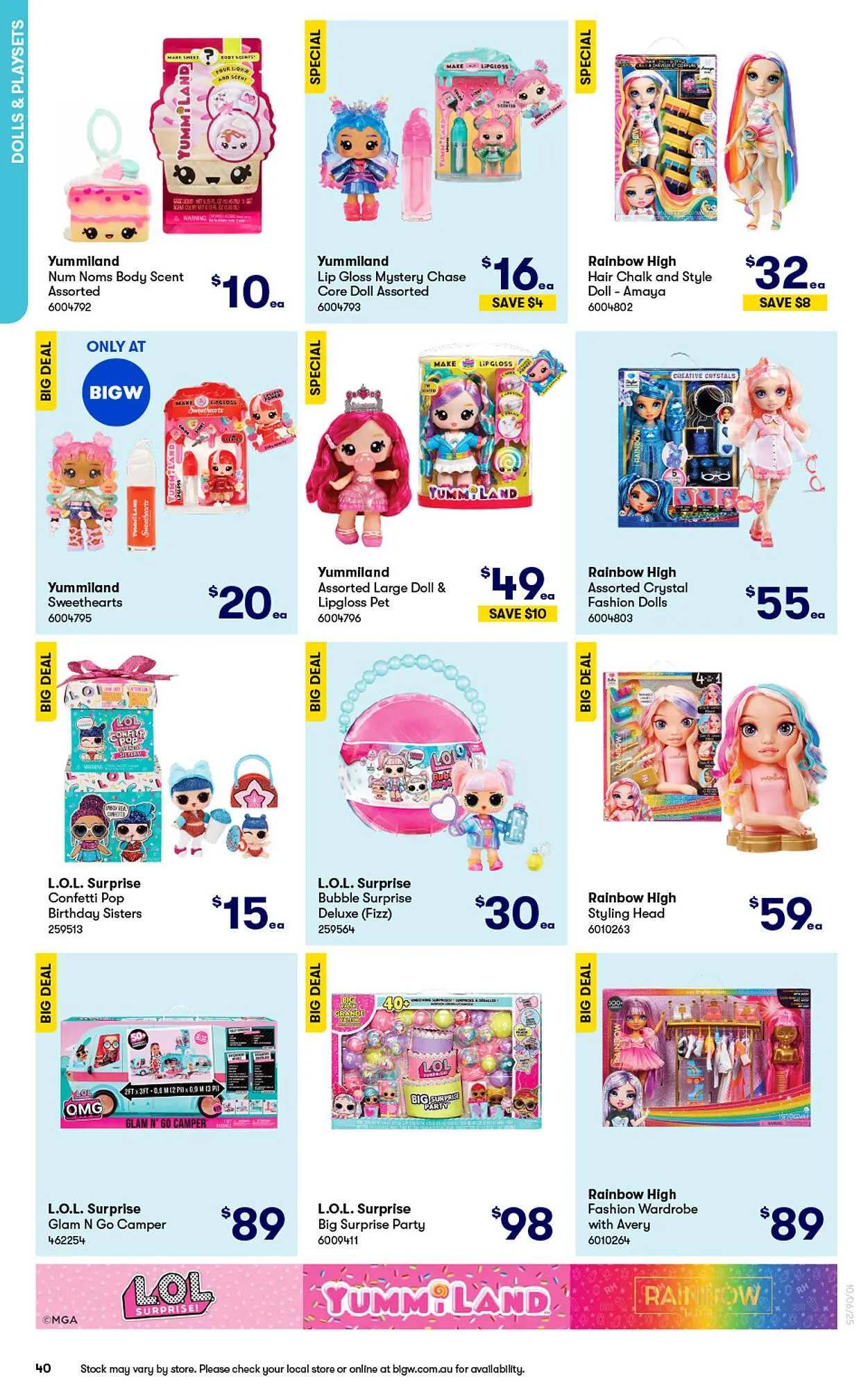 BIG W catalogue - Catalogue valid from 10 June to 9 July 2025 - page 40