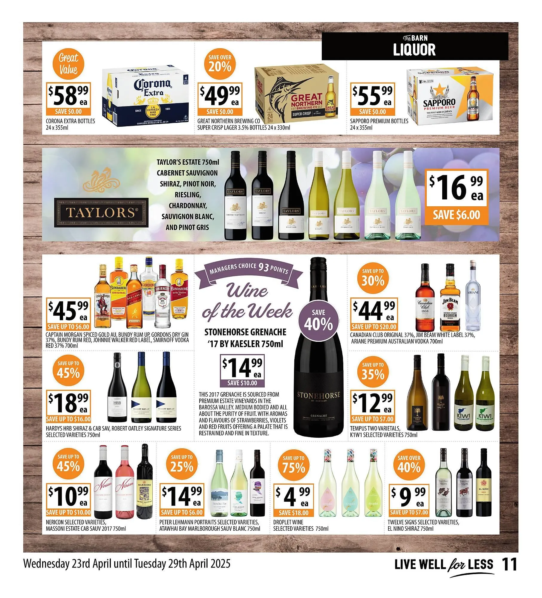 Supabarn catalogue - Catalogue valid from 23 April to 29 April 2025 - page 11