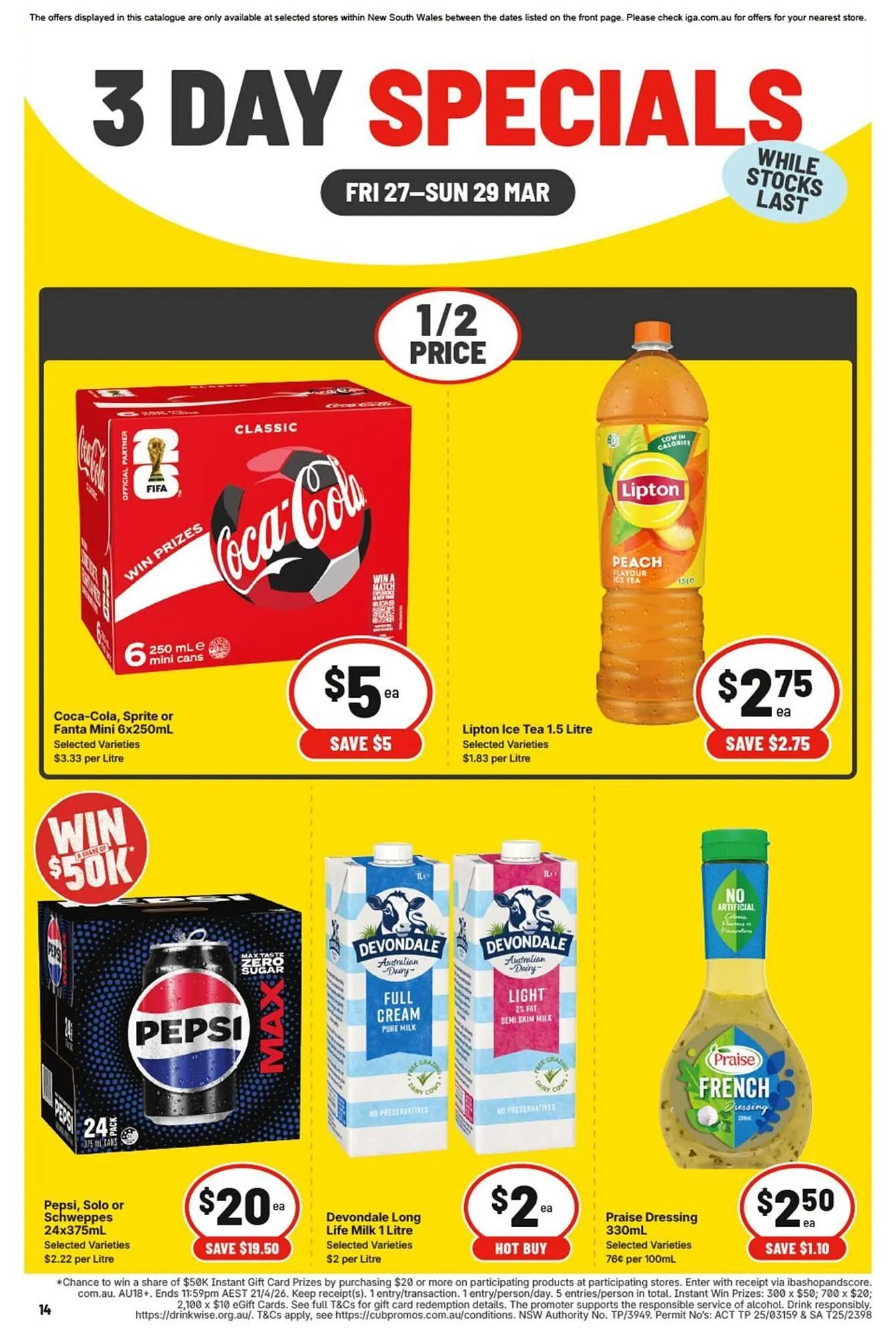 IGA catalogue - Catalogue valid from 27 March to 29 March 2026 - page 2