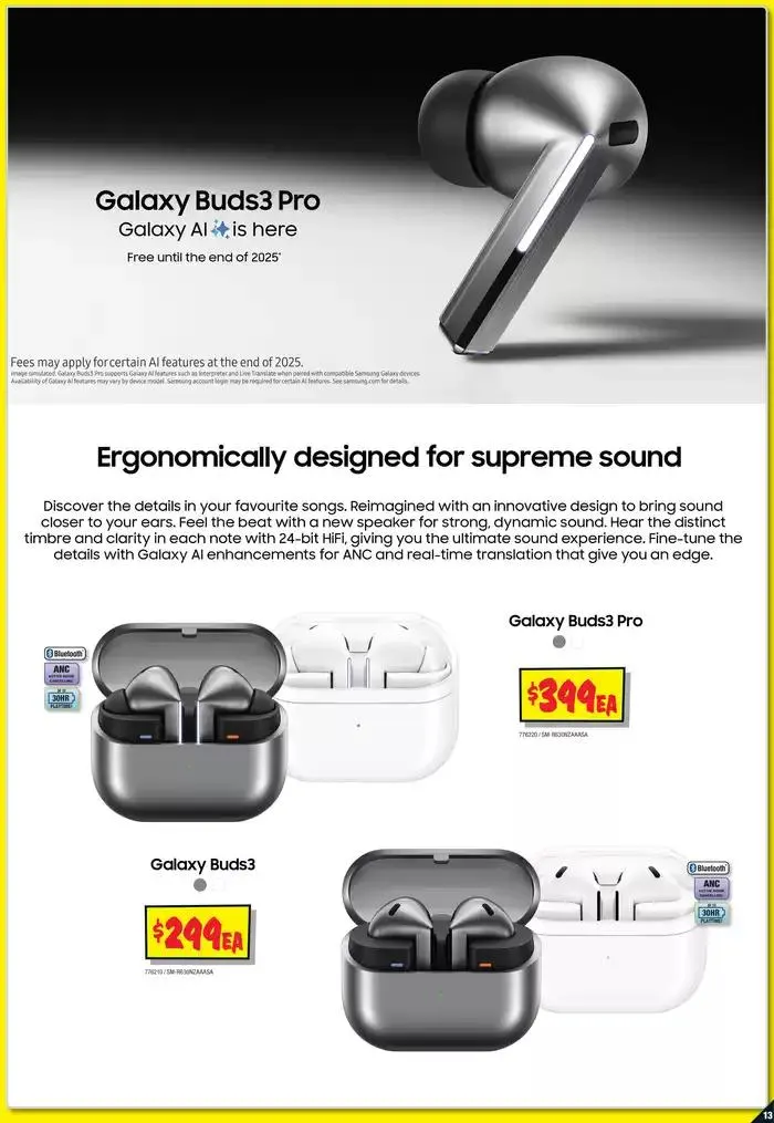 Samsung Catalogue - Catalogue valid from 14 February to 5 March 2025 - page 13